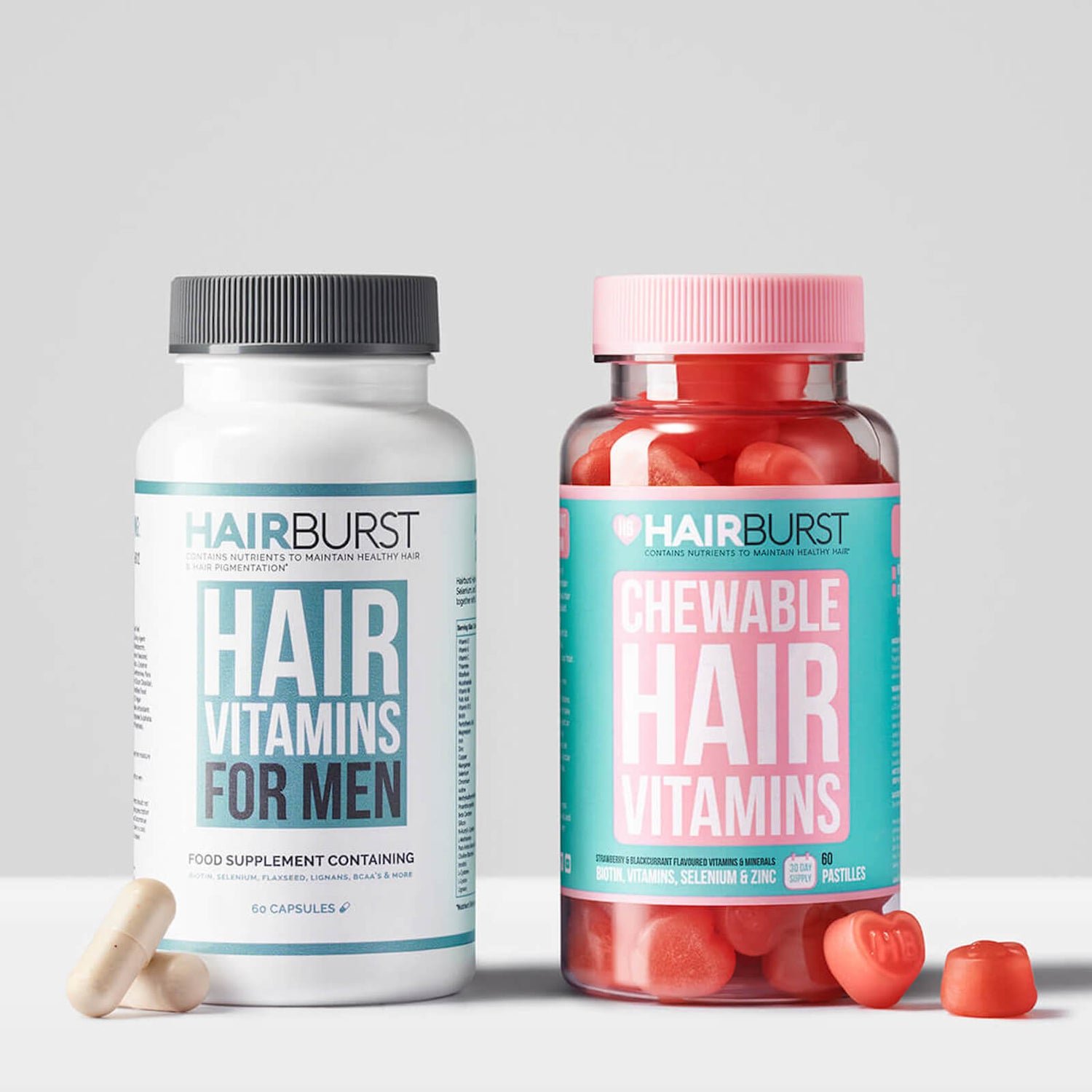 Hairburst His & Hers Hair Vitamin Bundle - LOOKFANTASTIC