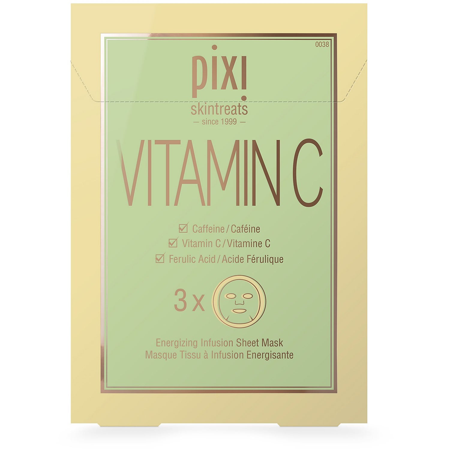 PIXI Vitamin-C Sheet Mask (Pack of 3)