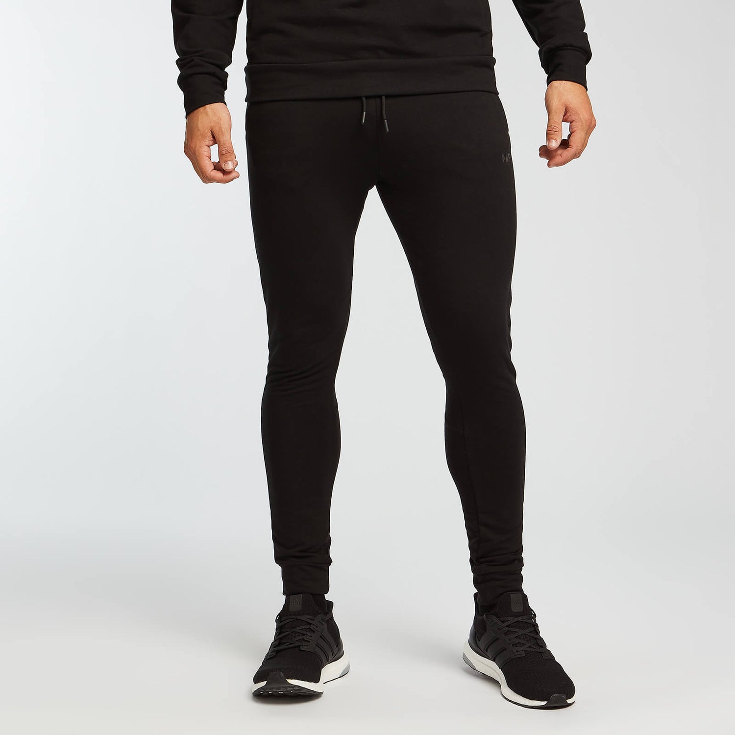 Pantaloni jogger slim fit MP Form pentru bărbați - Negru