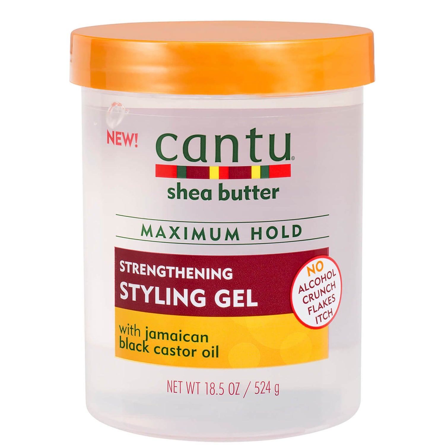 Cantu Shea Butter Flexible Hold Strengthening Styling Gel with Jamaican  Black Castor Oil  oz | lookfantastic Singapore