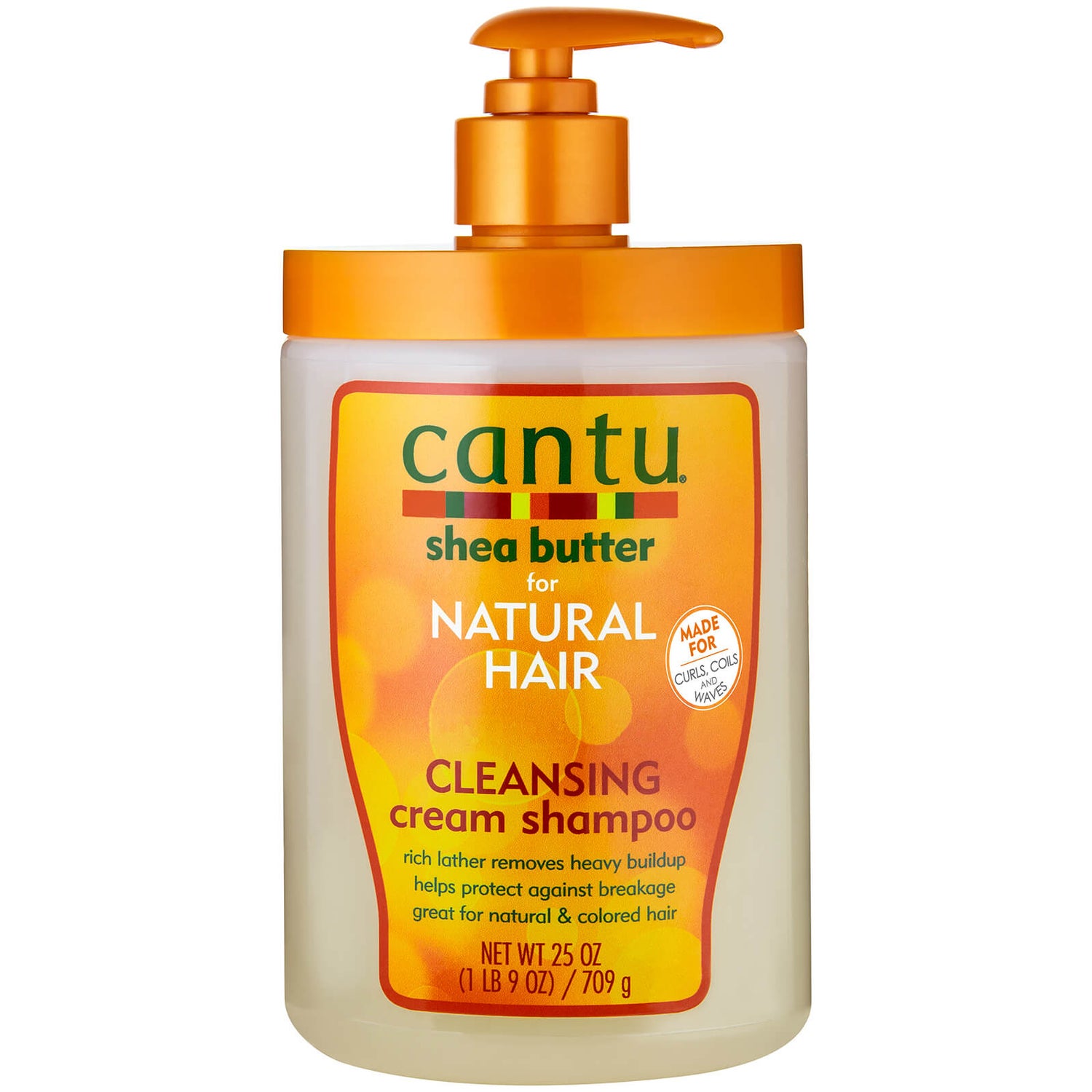 Cantu Shea Butter for Natural Hair Cleansing Cream Shampoo – Salon Size 25 oz