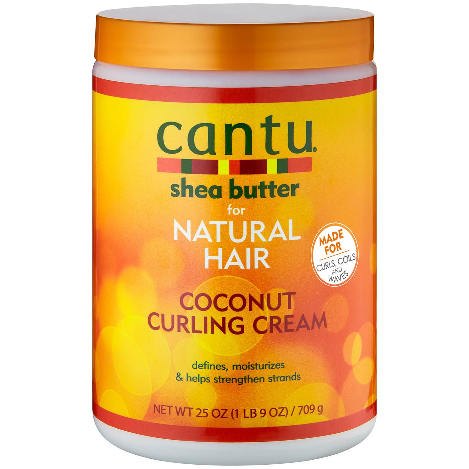 Cantu Shea Butter for Natural Hair Coconut Curling Cream – Salon Size 25 oz - FREE Delivery Cantu Shea Butter for Natural Hair Coconut Curling Cream – Salon Size 25 oz - FREE Delivery
