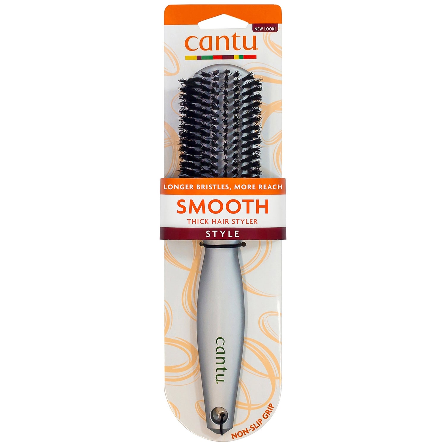 Cantu Plastic Boar Smooth Thick Hair Styler Brush