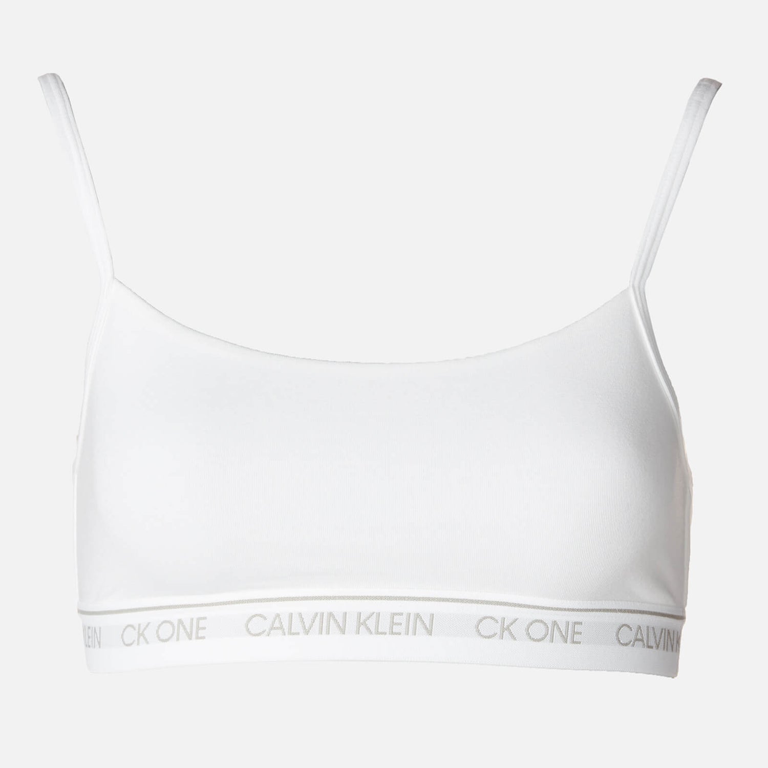 Calvin Klein Women's Unlined Bralette - White - XS