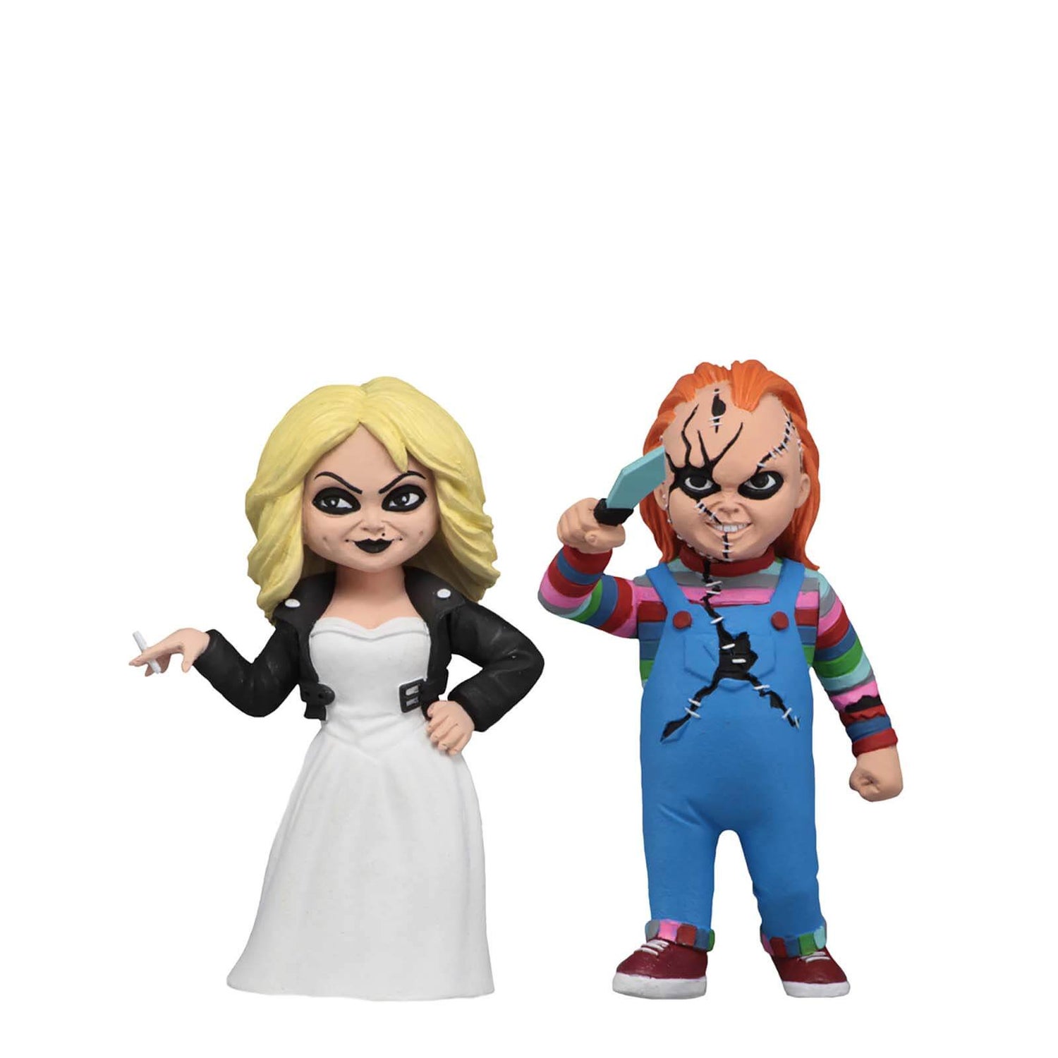 NECA Toony Terrors 6 Action Figure Chucky Tiffany 2 Pack Merchandise Zavvi UK