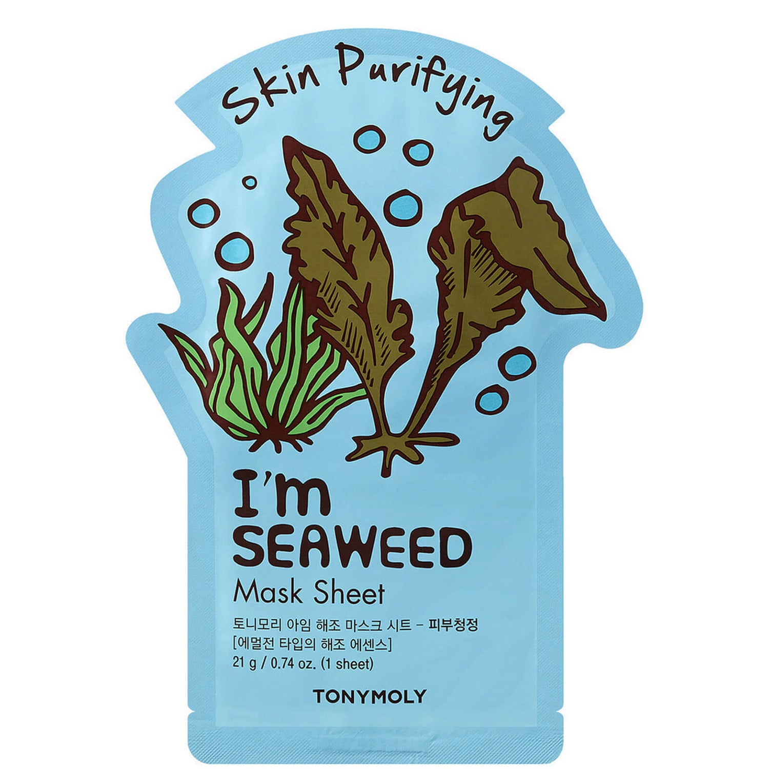 TONYMOLY I’m Seaweed maschera in tessuto 21 ml