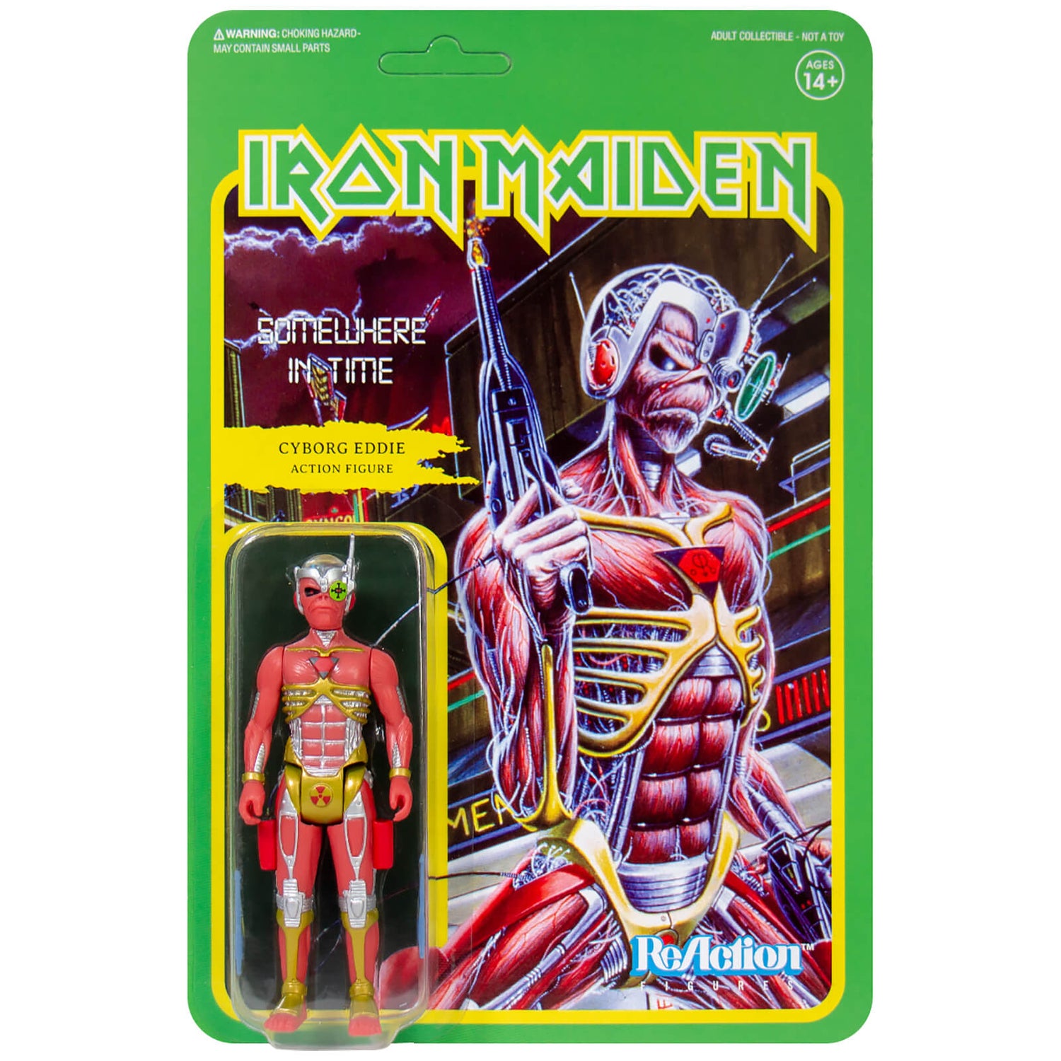 Super7 Iron Maiden Figurine articulée Quelque part dans le temps