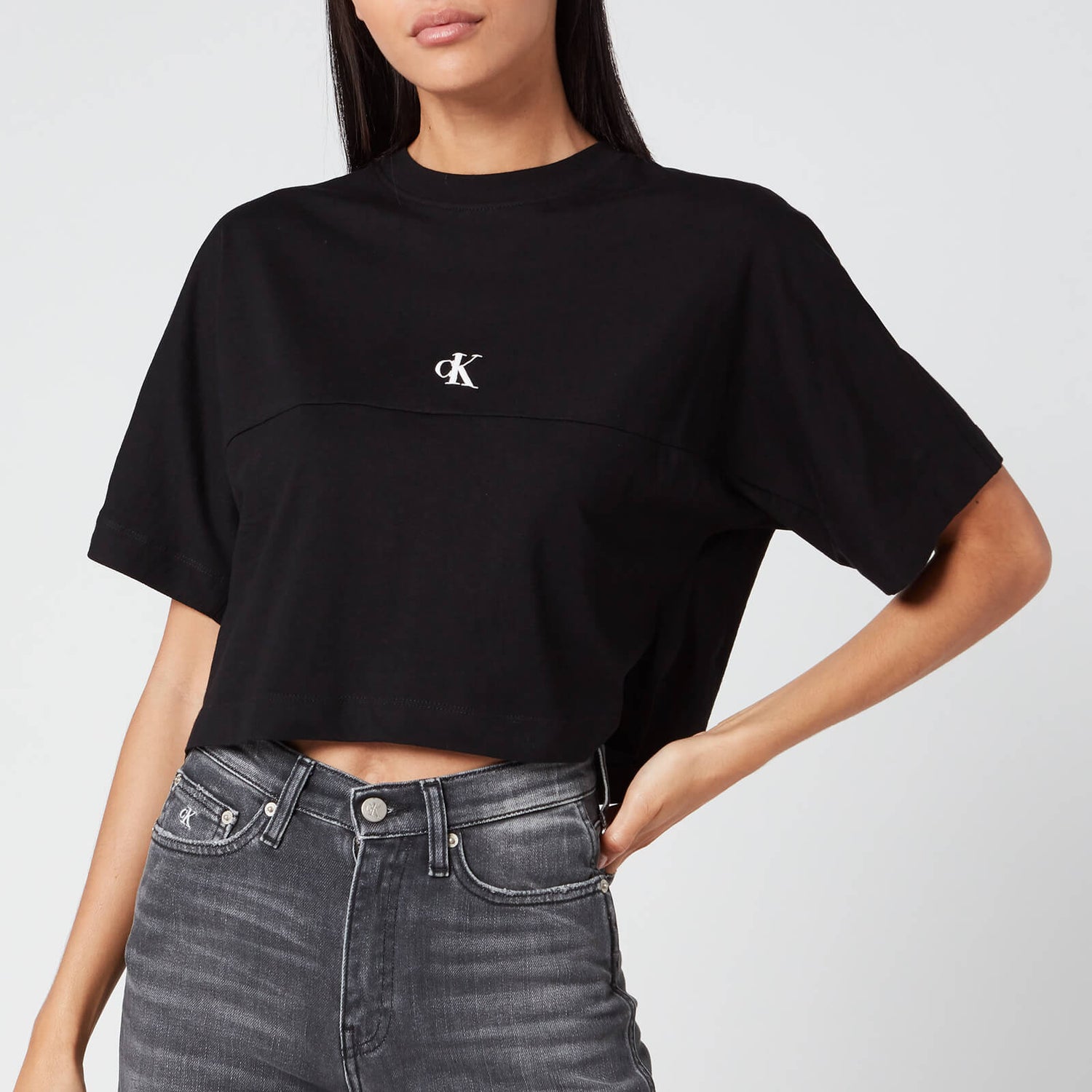 T Shirt Womens Calvin Klein Jeans Calvin Klein Jeans Women's Puff - Main Image