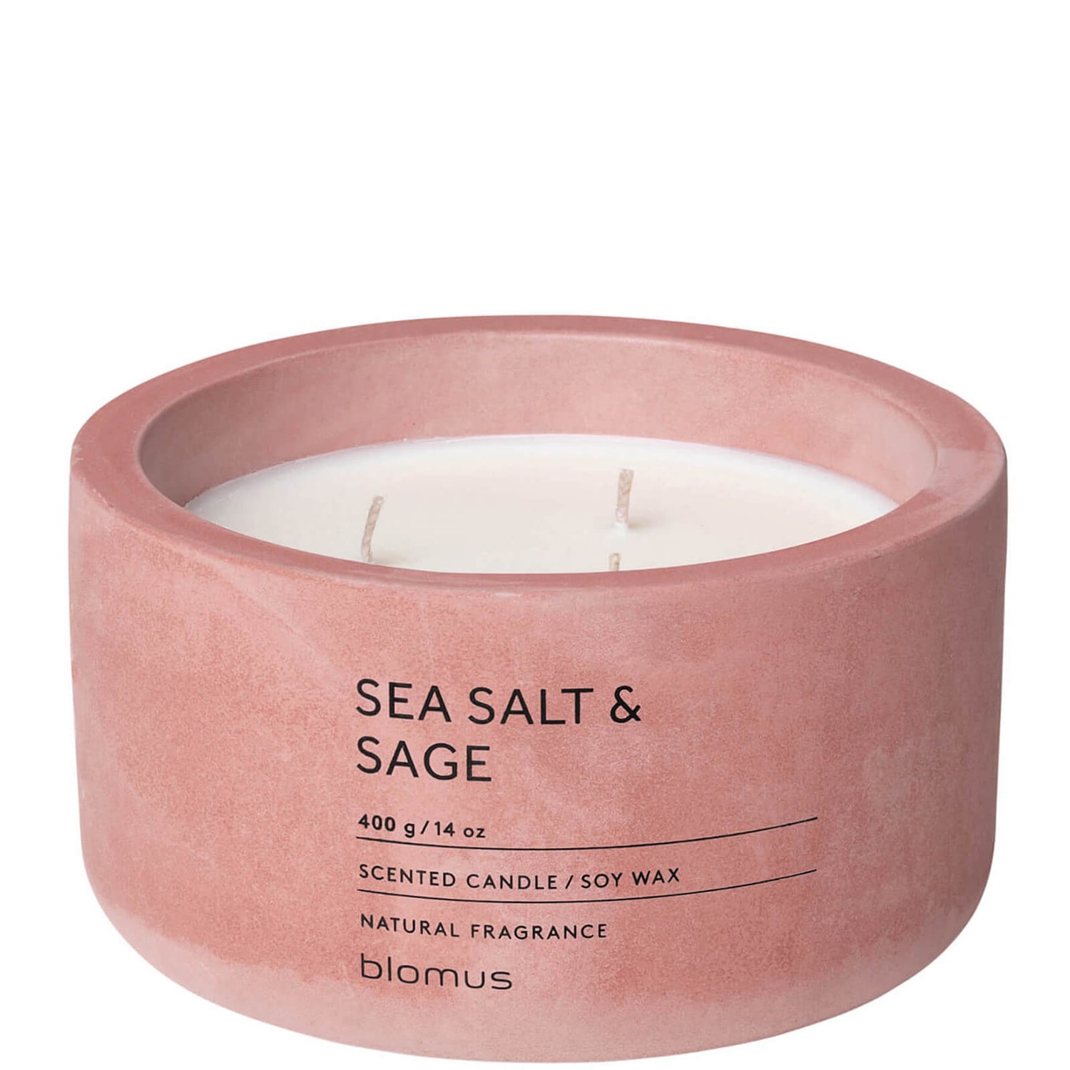 Blomus Fraga Scented 3 Wick Candle - Sea Salt & Sage