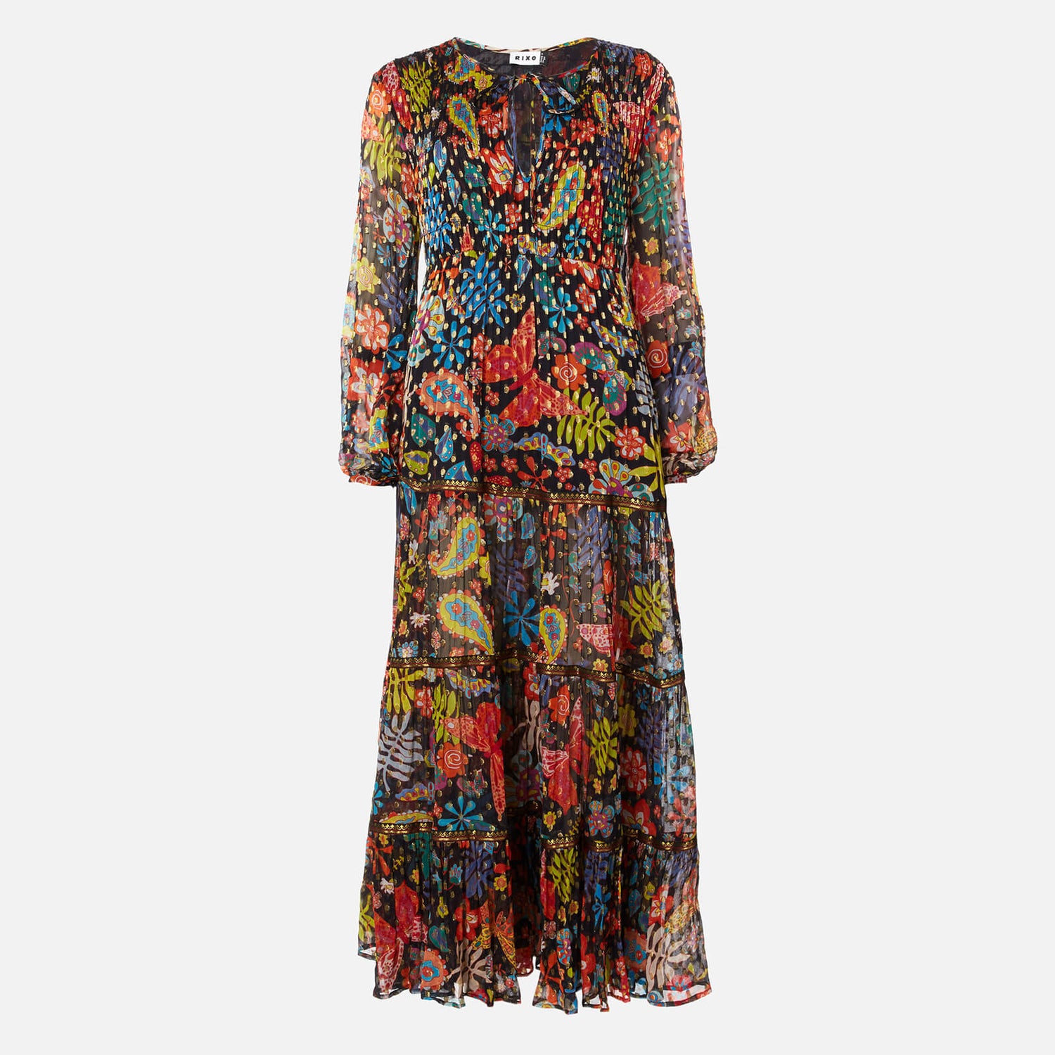 Lori Maxi Dress - Woodstock With Lurex 