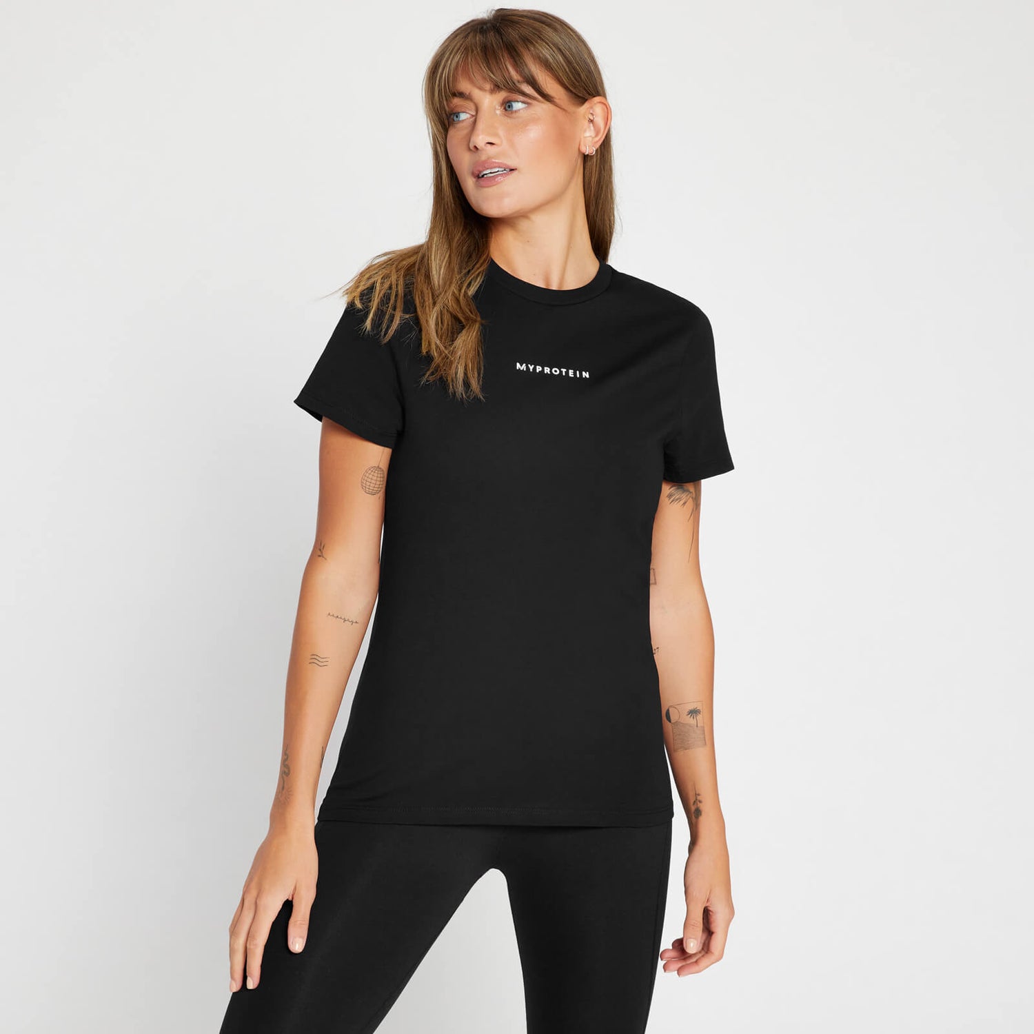 New Originals Contemporary sieviešu t-krekls - Melns - XS