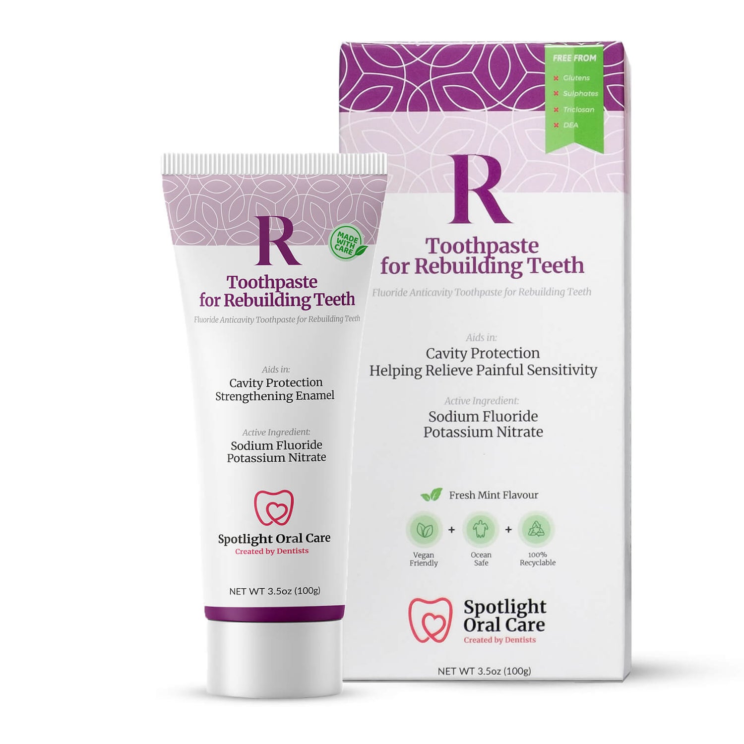 Spotlight Oral Care Toothpaste for Rebuilding Teeth