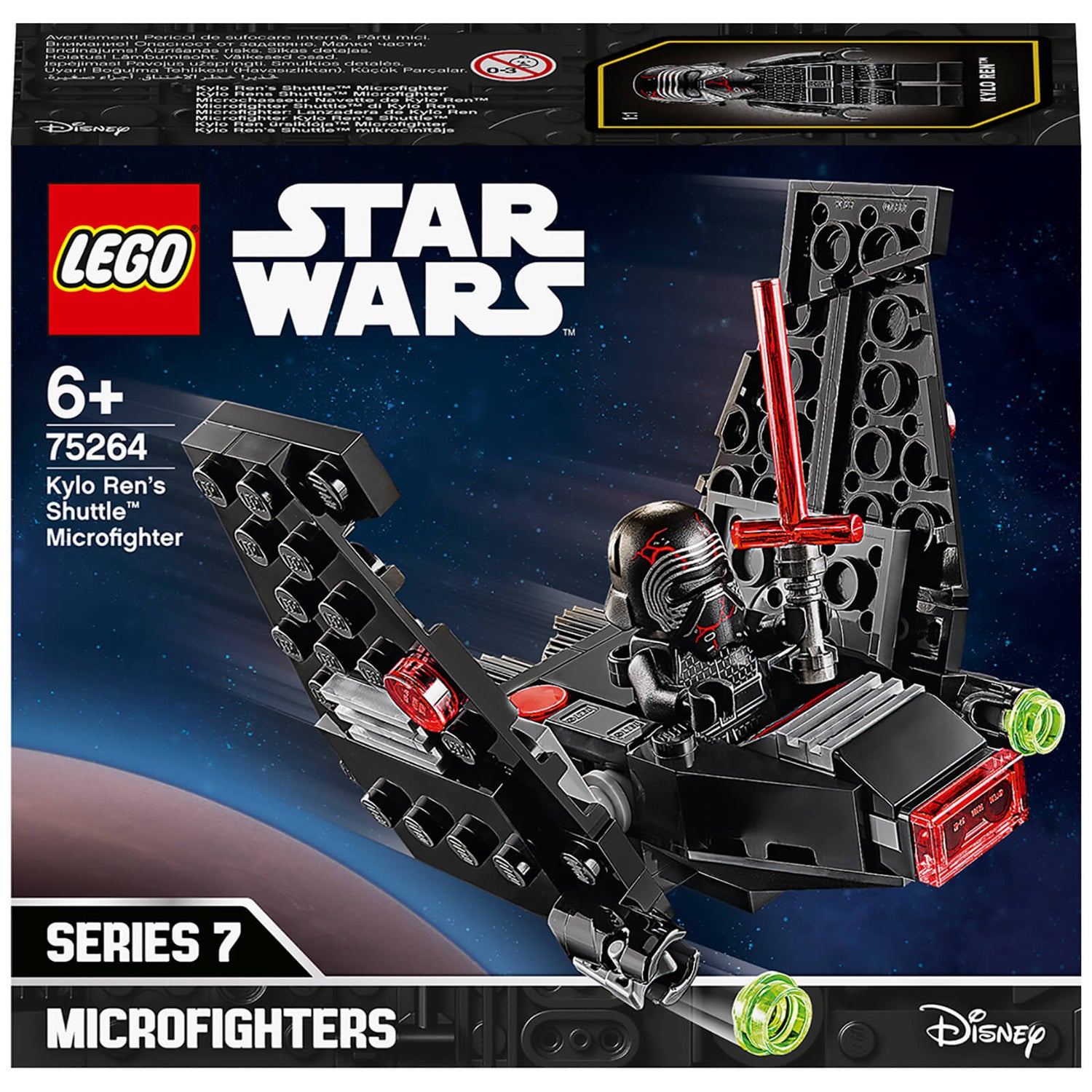 LEGO Star Wars TM: Kylo Ren's Shuttle Microfighter Toys - US
