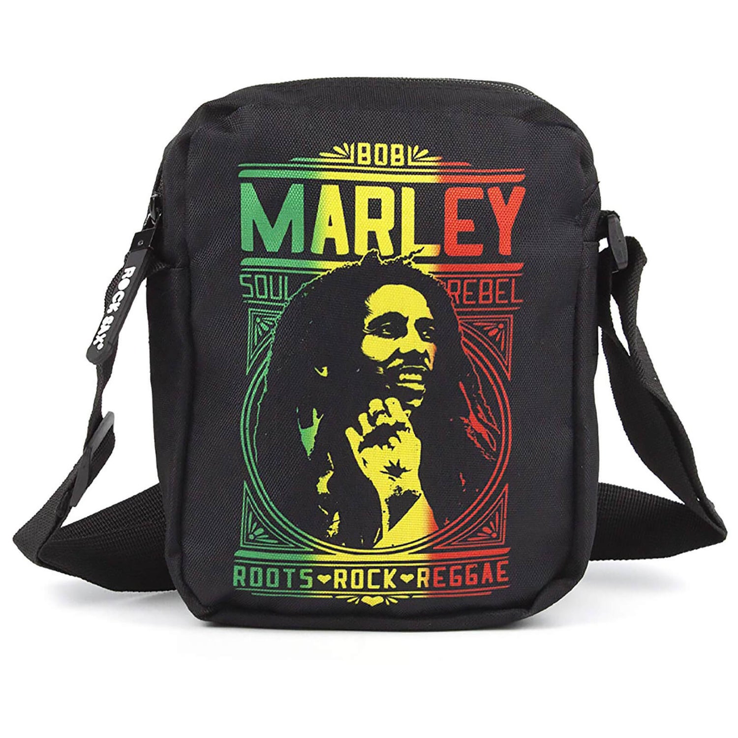 Rocksax Bob Marley Roots Rock Cross Body Bag Merchandise Zavvi