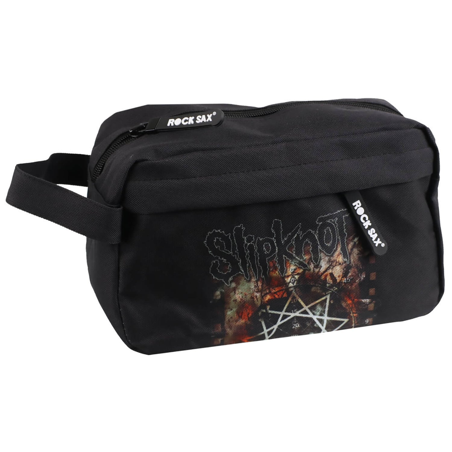Slipknot Pentagram Toilet Bag Black : Amazon.co.uk: Fashion