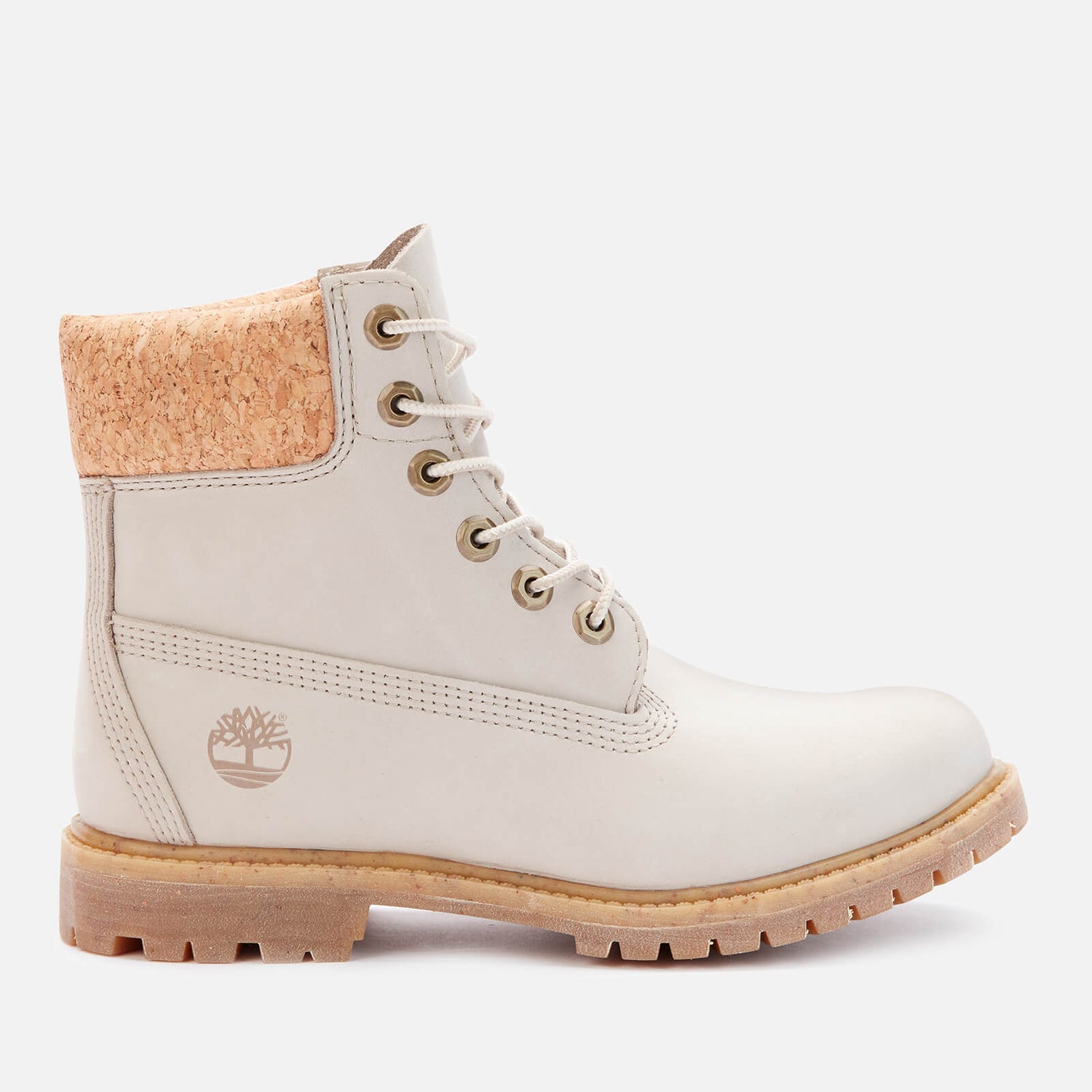 Timberland Women s 6 Inch Nubuck Premium Boots Light Taupe Cork