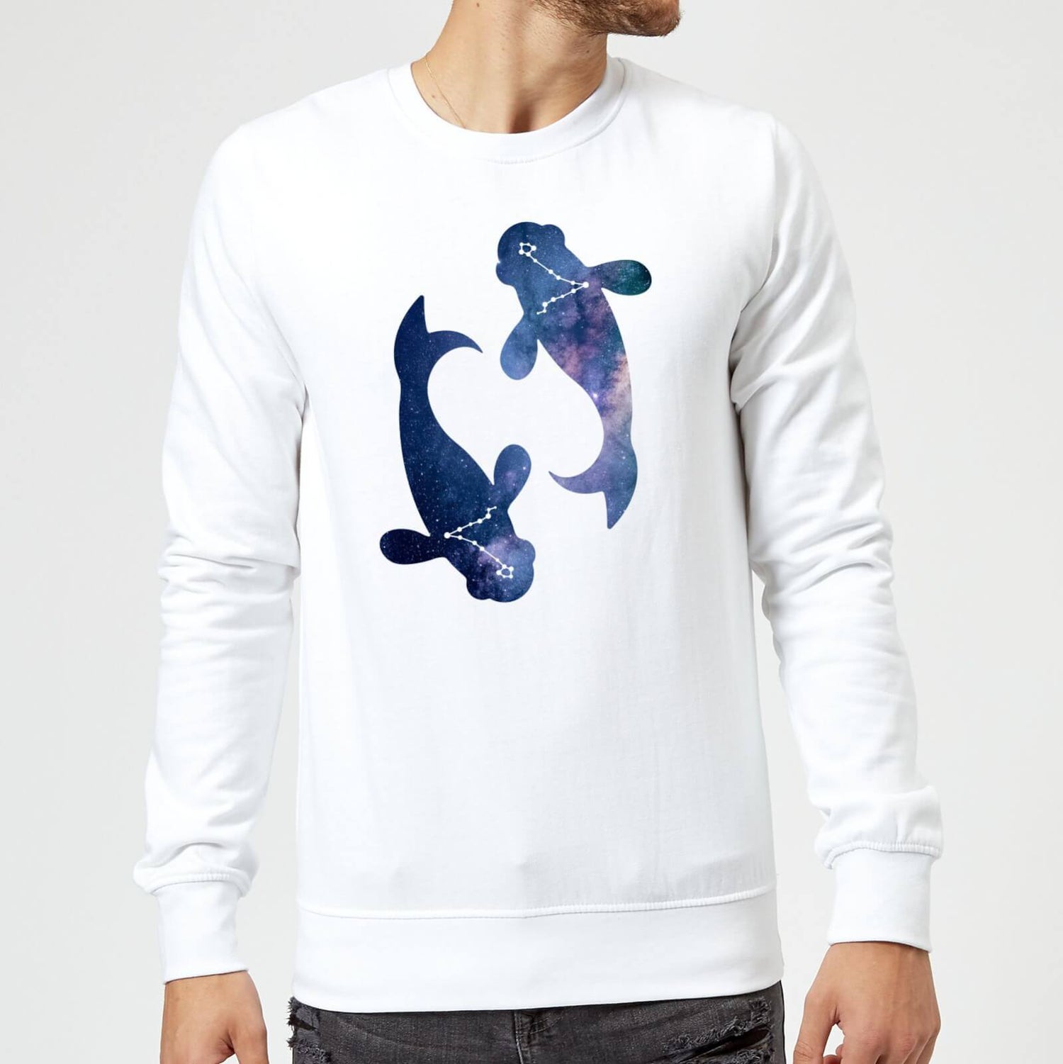Pisces Sweatshirt White IWOOT UK