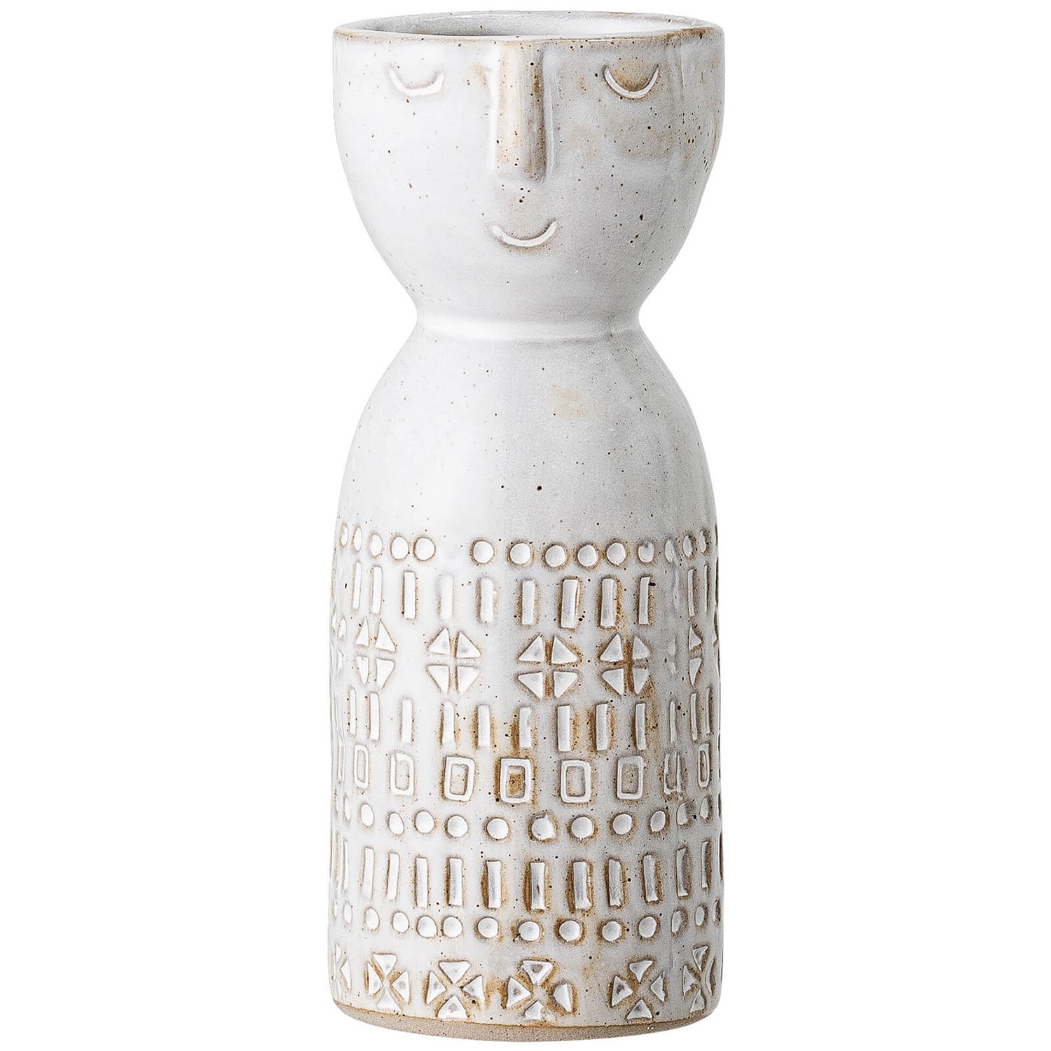 Bloomingville Face Vase - White