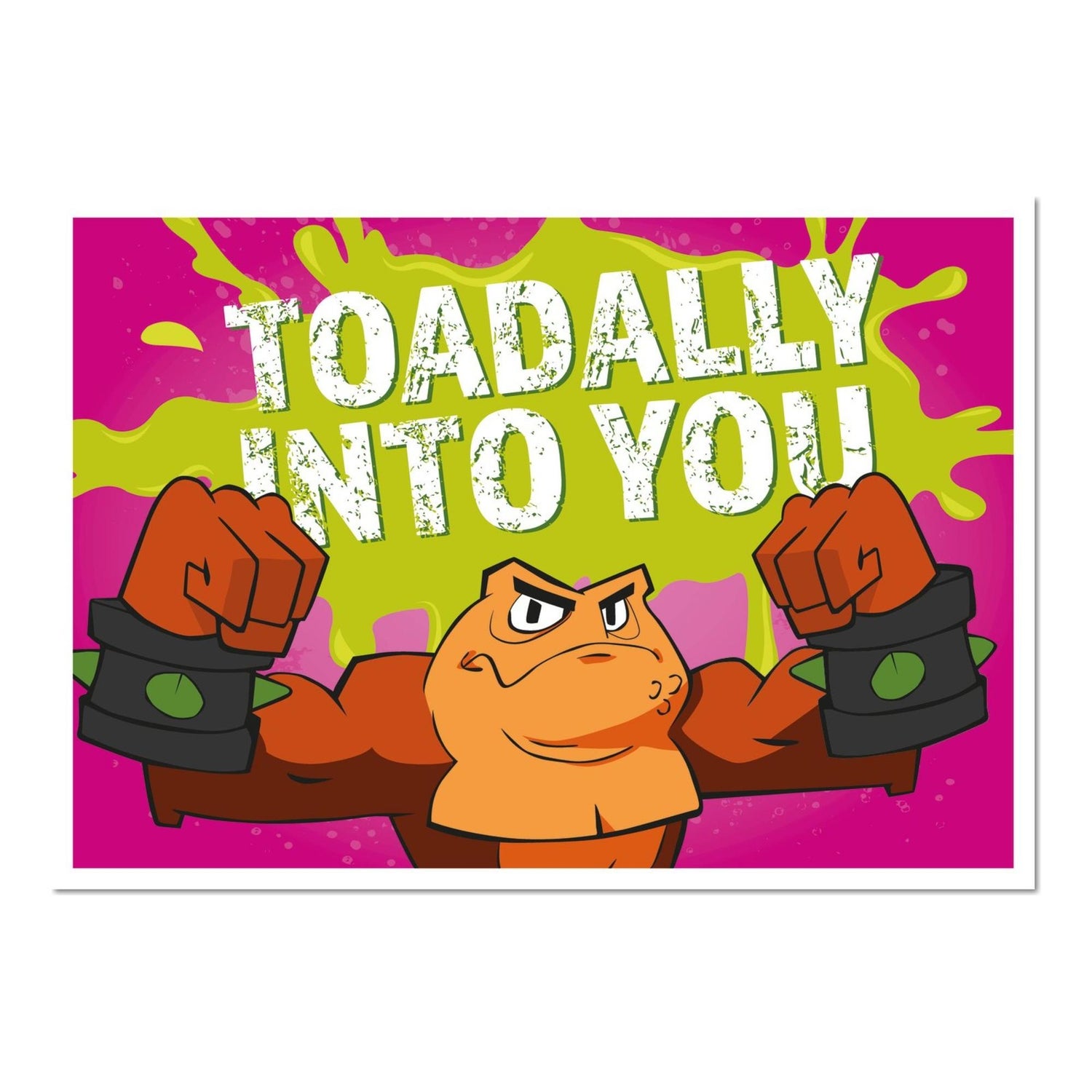 Battletoads Toadally Into You Art Print Giclee Art Print - A4 - Print Only