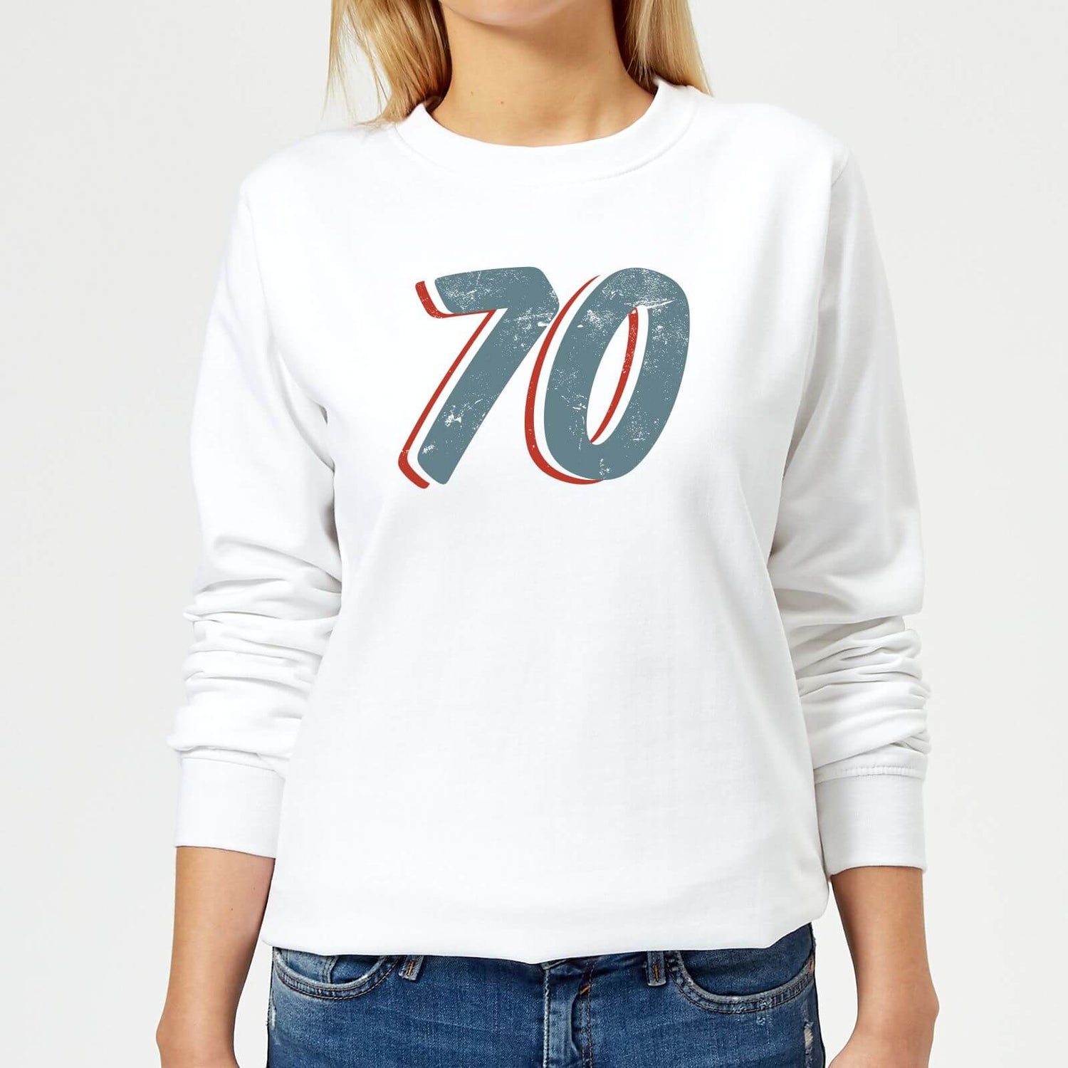 Distressed womens sweatshirt online