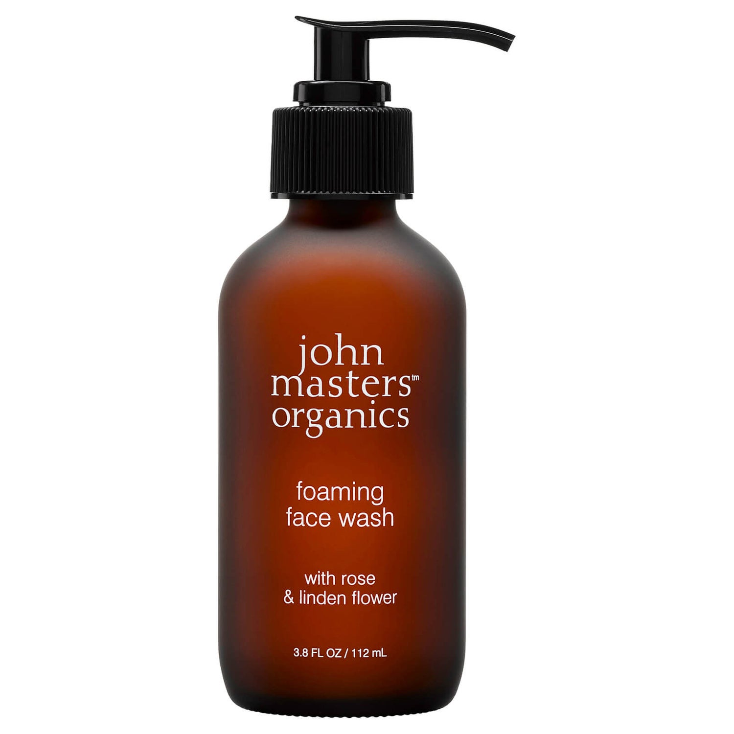 John Masters Organics Foaming Face Wash with Rose & Linden Flower 112ml