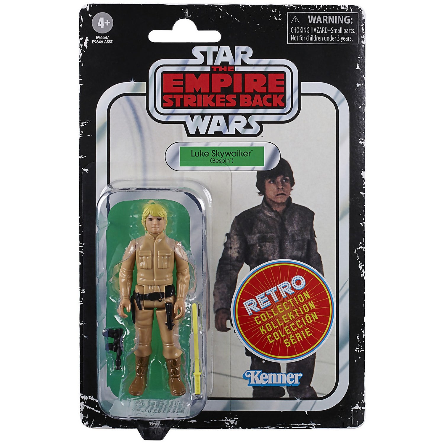 Hasbro Star Wars Retro Collection Luke Skywalker Bespin Toy Action Figure Merchandise Zavvi UK