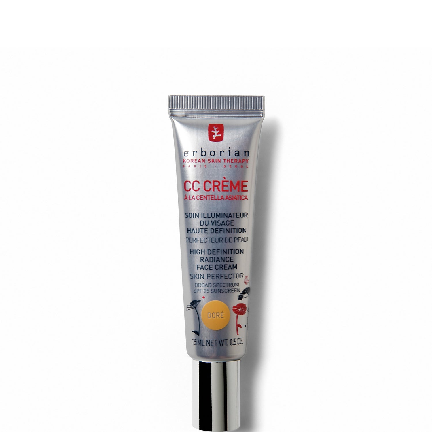 CC Cream 15ml - Fondotinta o base trucco idratante coprenza media SPF25 per tutti i tipi di pelle (varie tonalità)