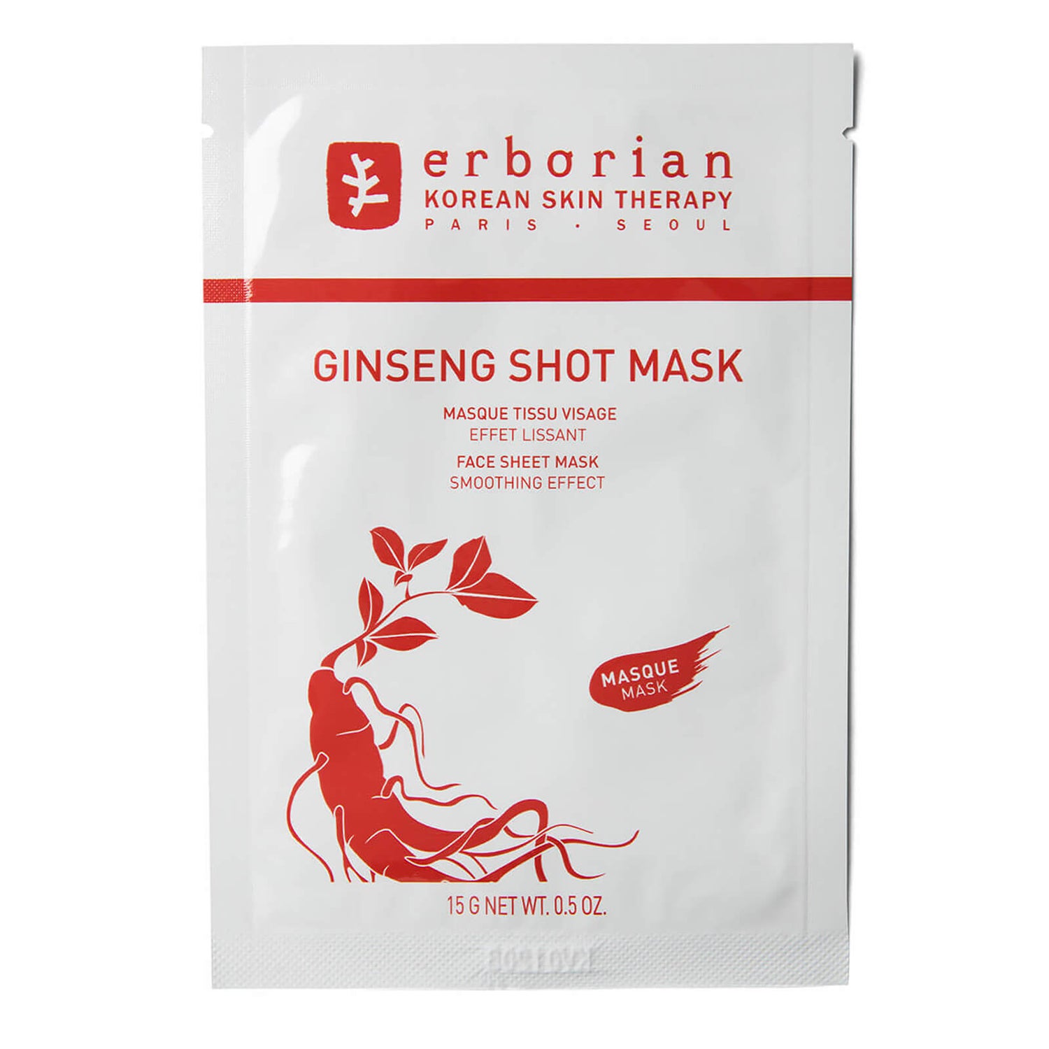 Ginseng Shot Mask - Mashera viso