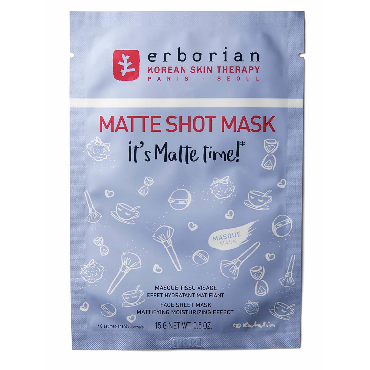 Maskująca maseczka na płachcie Matte Shot Mask