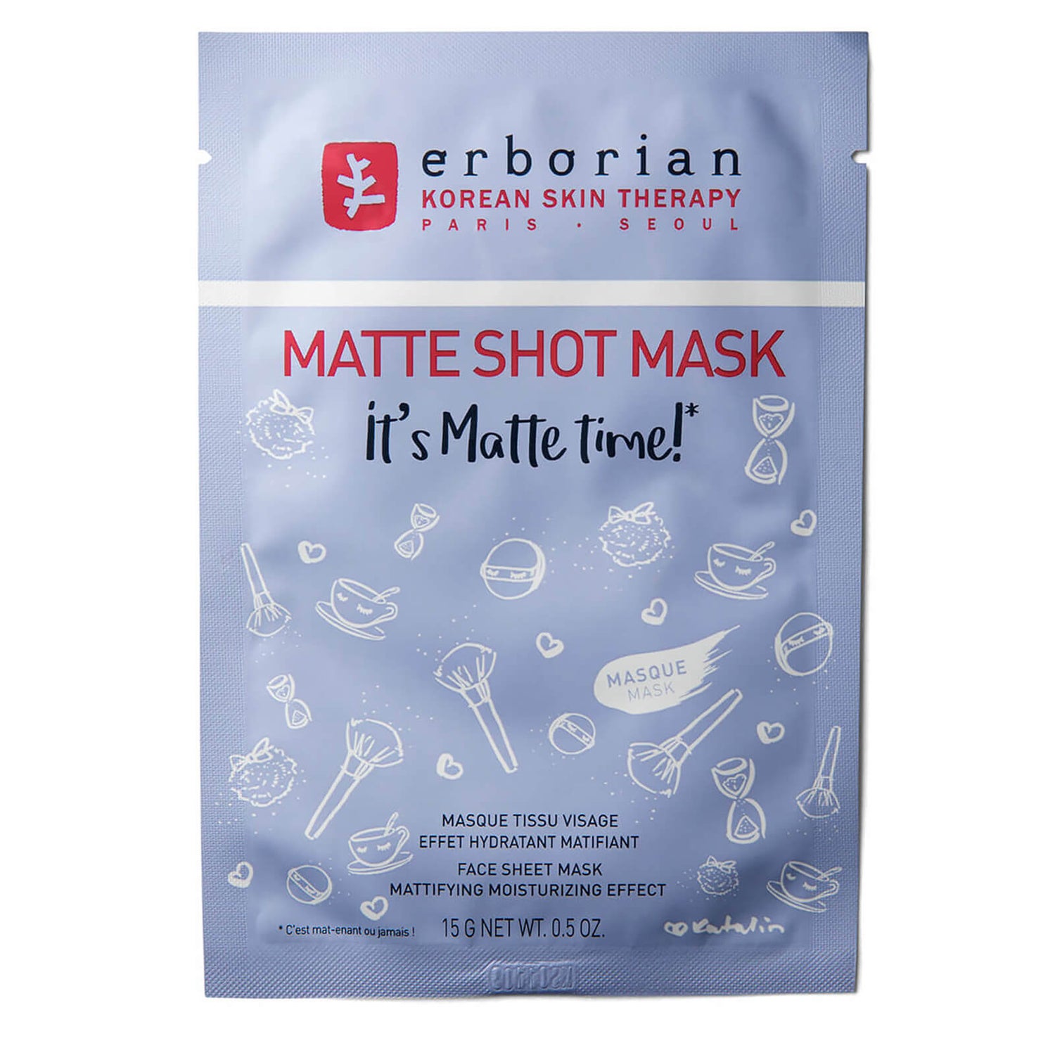 Matte Shot Mask - Maschera in tessuto opacizzante