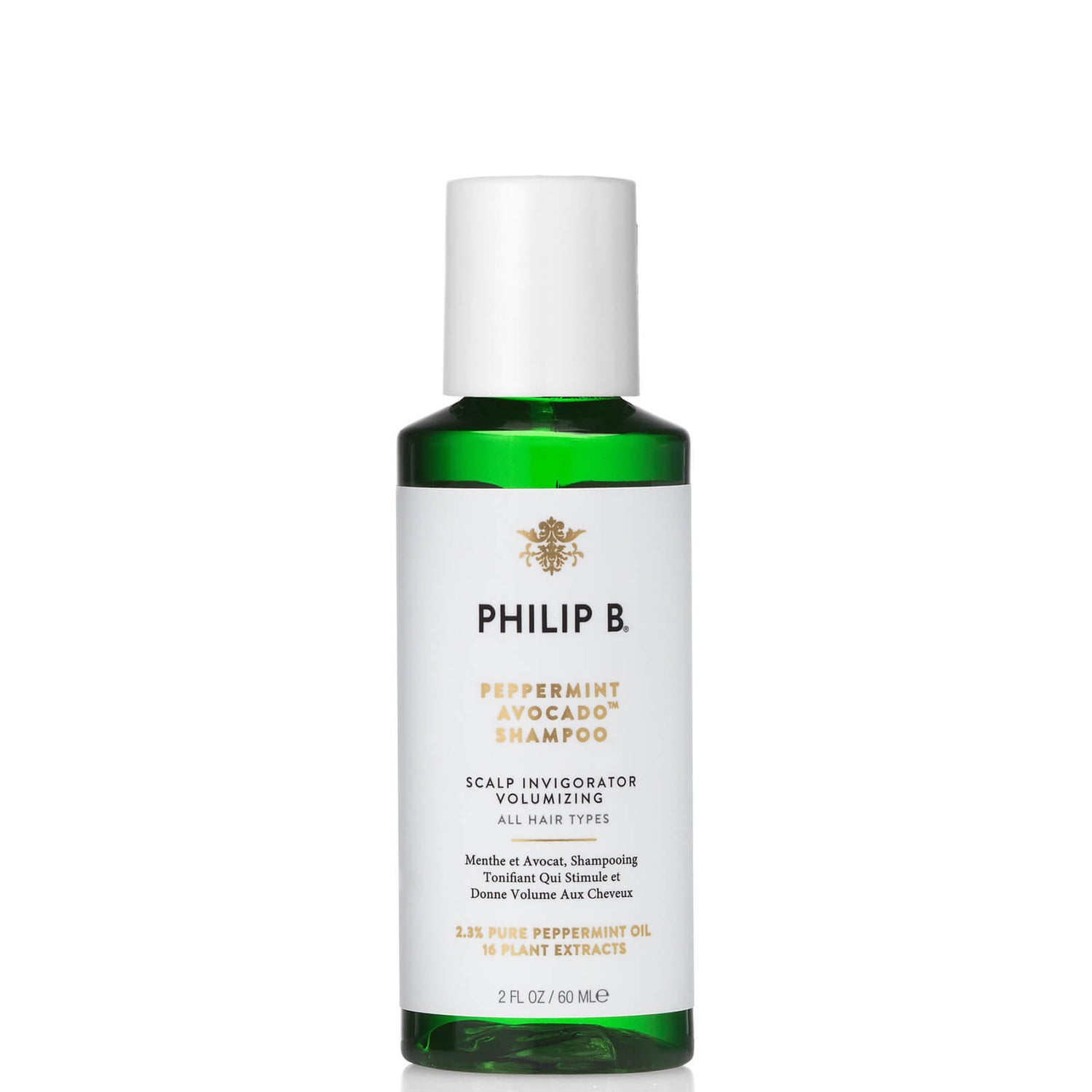 Philip B Peppermint Avocado Shampoo 60ml (Worth $15)