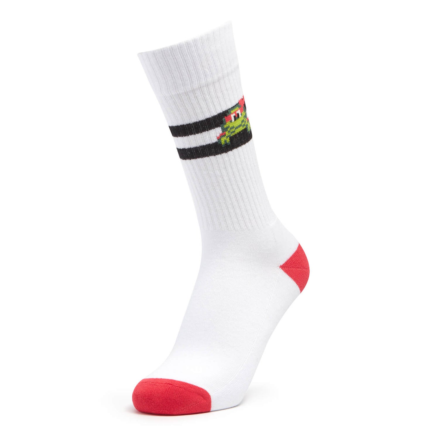 Men's TMNT Sports Socks - White - UK 4-7.5