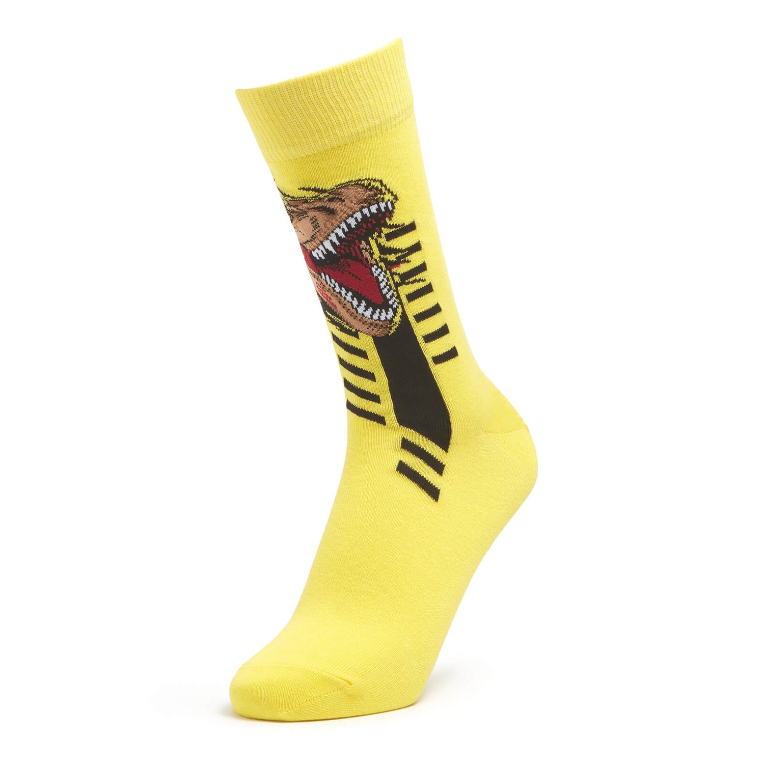 Men's Jurassic World Socks - Yellow - UK 4-7.5