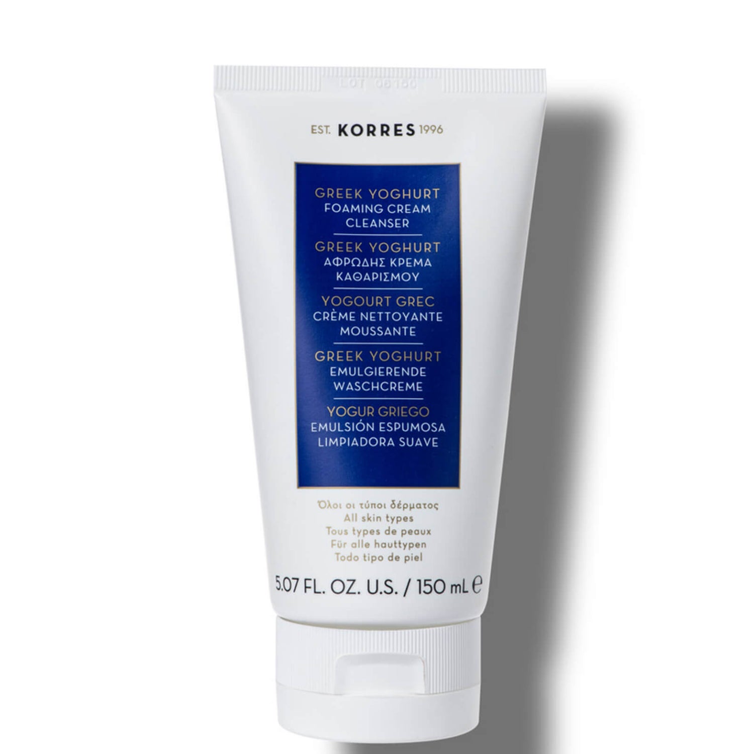 KORRES Greek Yoghurt Foaming Cream Cleanser (5.07 fl. oz.)