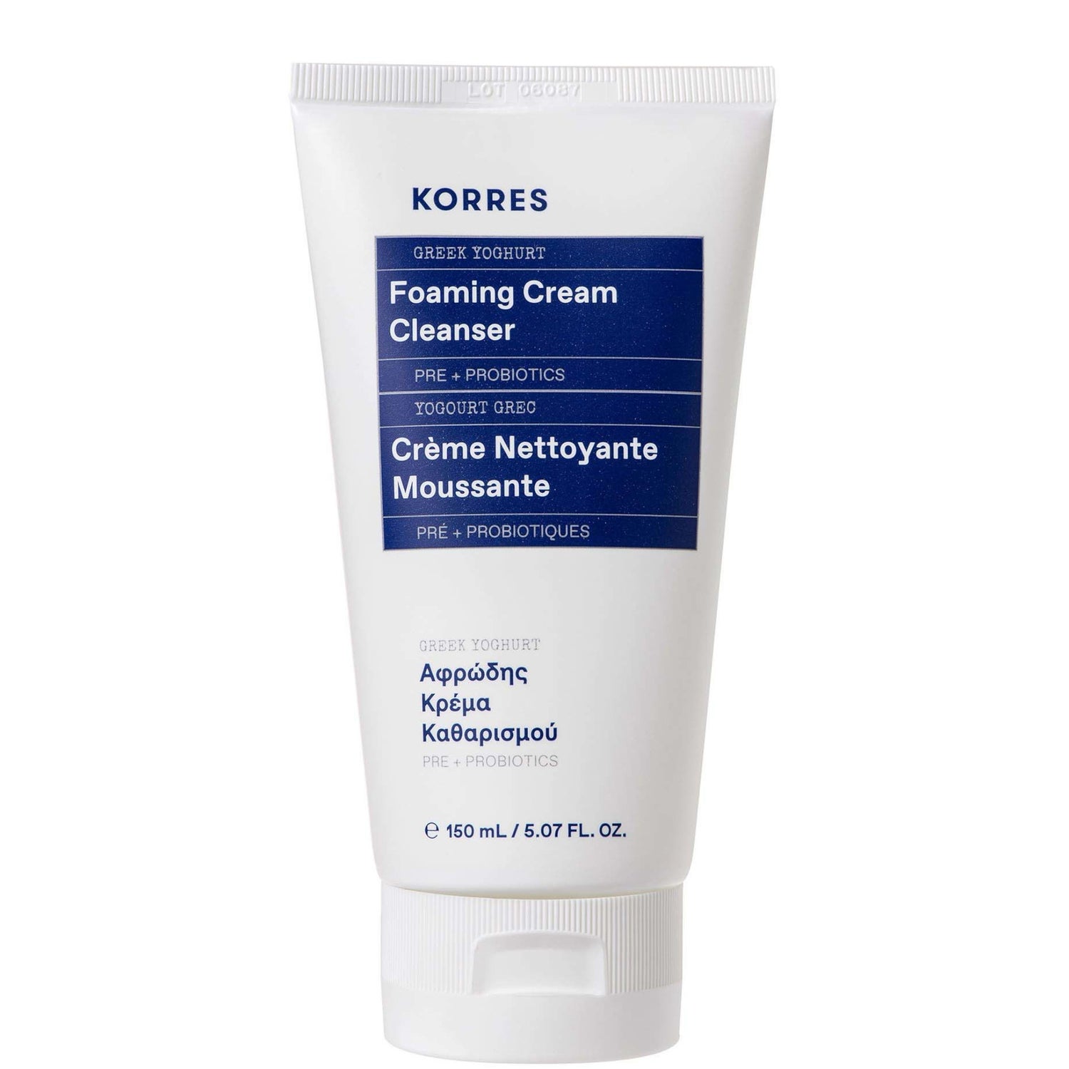 KORRES Greek Yoghurt Foaming Cream Cleanser 150ml