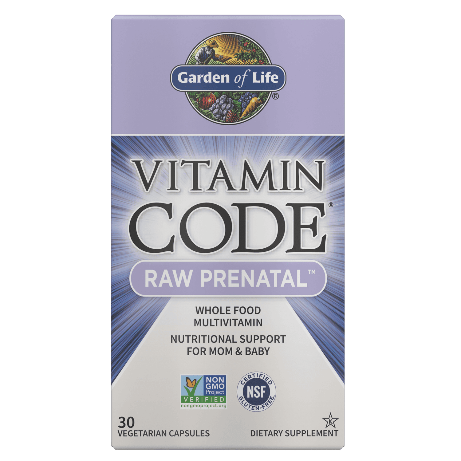 Vitamin Code Raw Prenatal - 30 Capsules