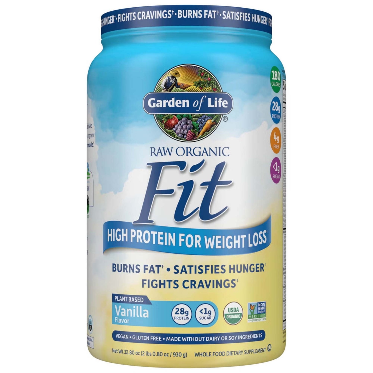 Raw Fit Protein - Vanille - 913g
