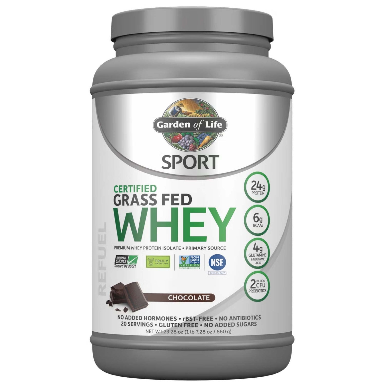 Whey Protéines Sport - Chocolat - 660g