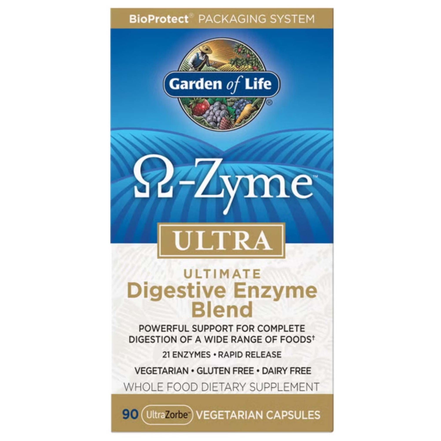 Omega－Zyme 高級消化酶－90粒