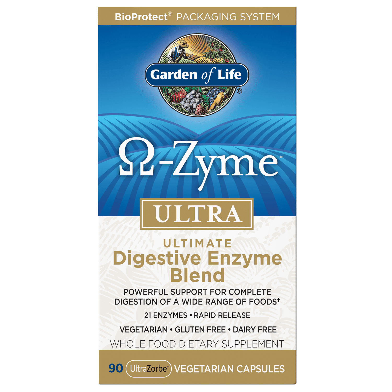 Omega-Zyme Ultra Пищеварительные ферменты - 90 капсул
