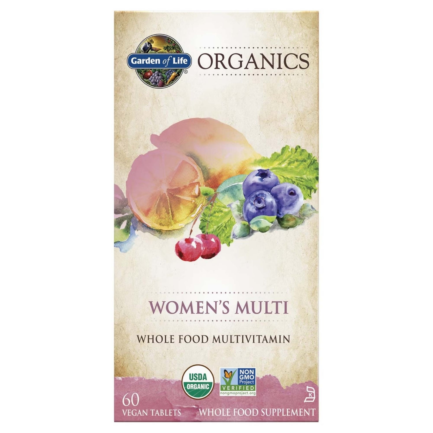 Organics Multi für Frauen - 60 Tabletten