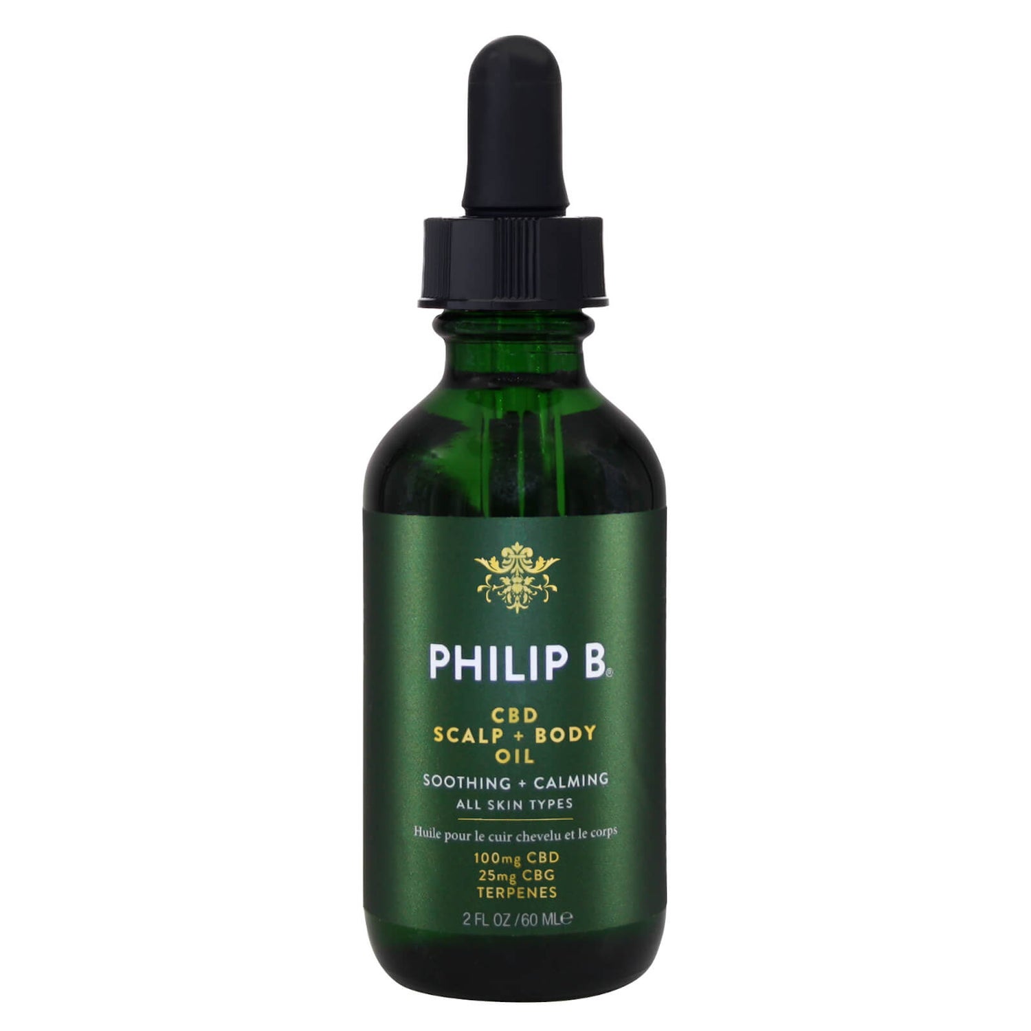 Philip B CBD Scalp and Body Oil 60ml