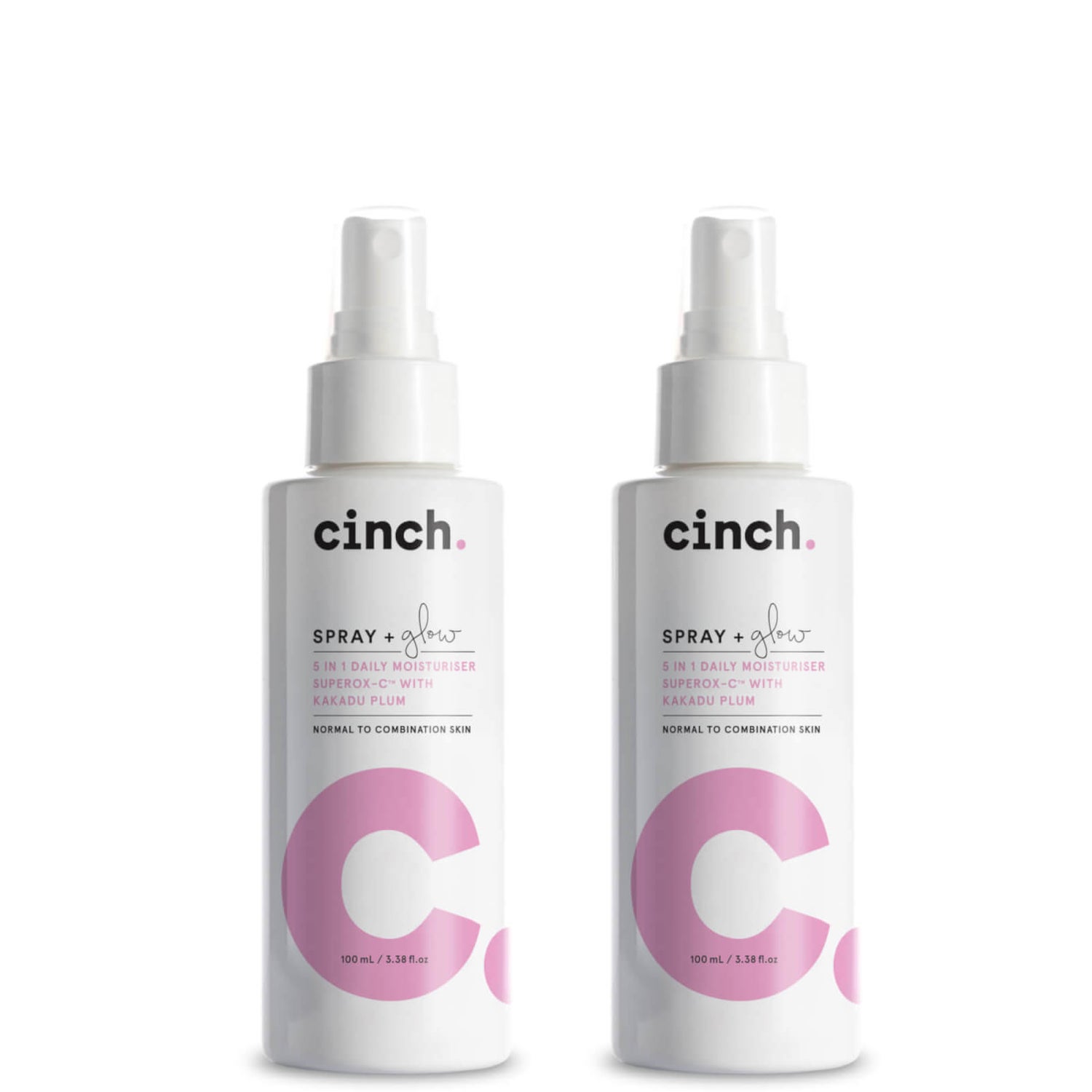 Cinch Spray + Glow Duo 2 x 100ml