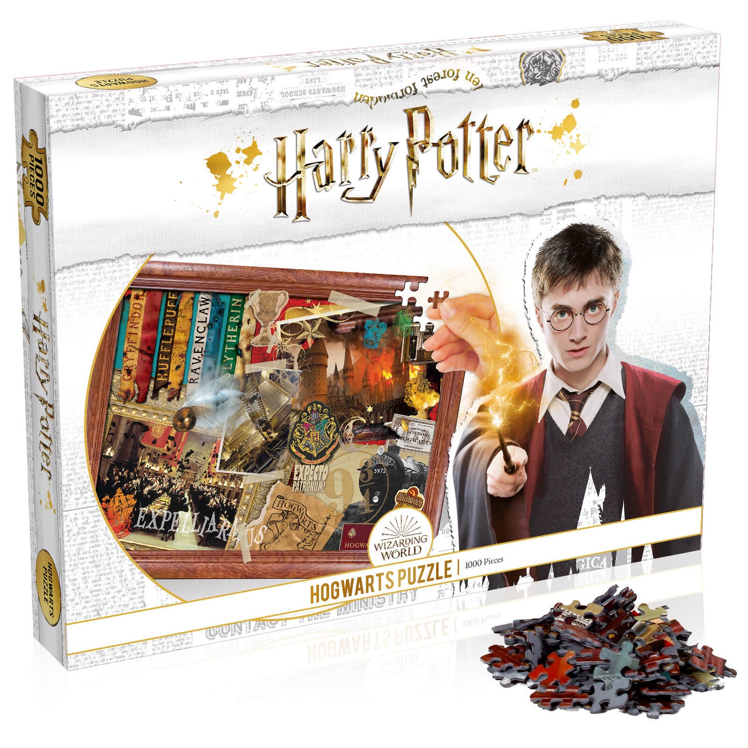 1000 Piece Jigsaw Puzzle - Harry Potter Hogwarts Edition