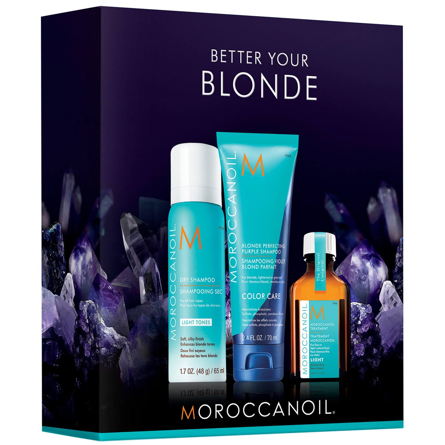 Moroccanoil Better Your Blonde Travel Set (Worth Over $68.00)