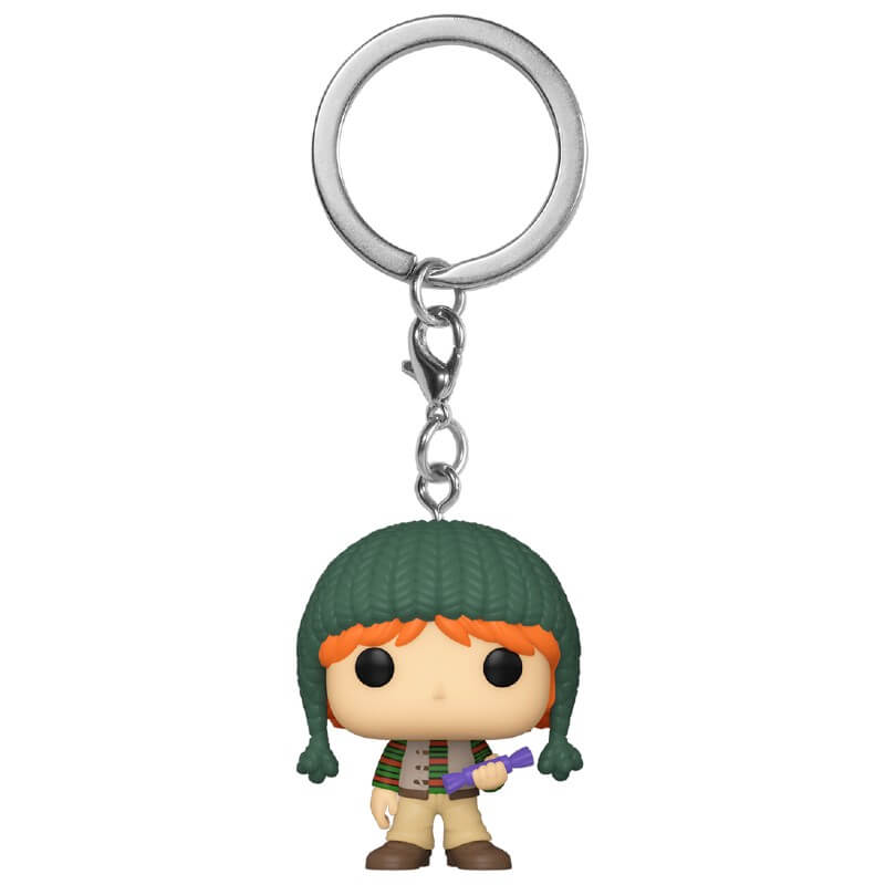 Harry Potter Holiday Ron Weasley Pop! Keychain