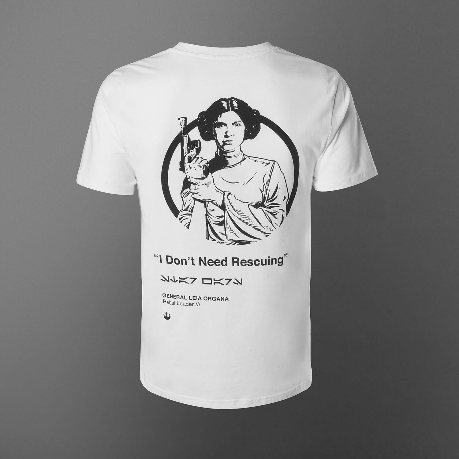 Inmundicia Salvación posición Camiseta Star Wars Princesa Leia - Unisex - Blanco Clothing | Zavvi España