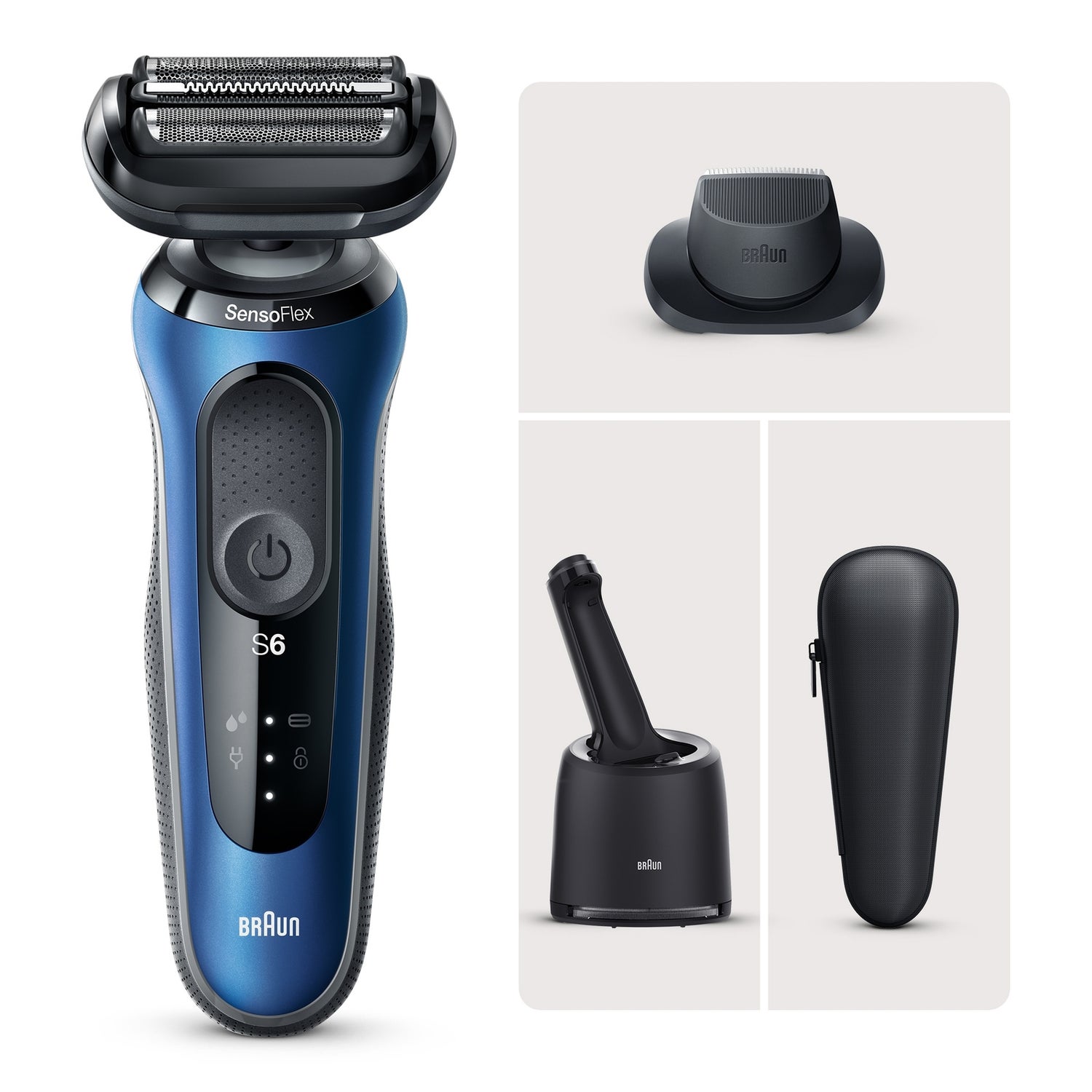 Braun Series 6 60-B7200cc Electric Shaver with SmartCare Center