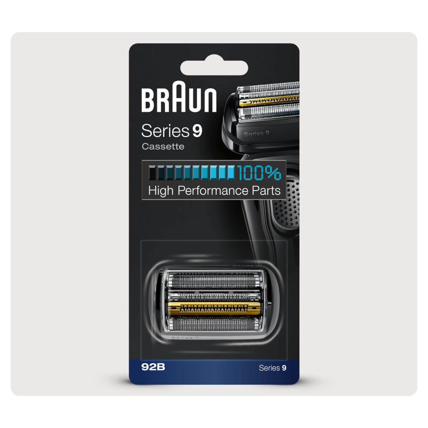 Braun Series 9 Replacement Shaver Head, Fits All Series 9 Electric Shavers  For Men