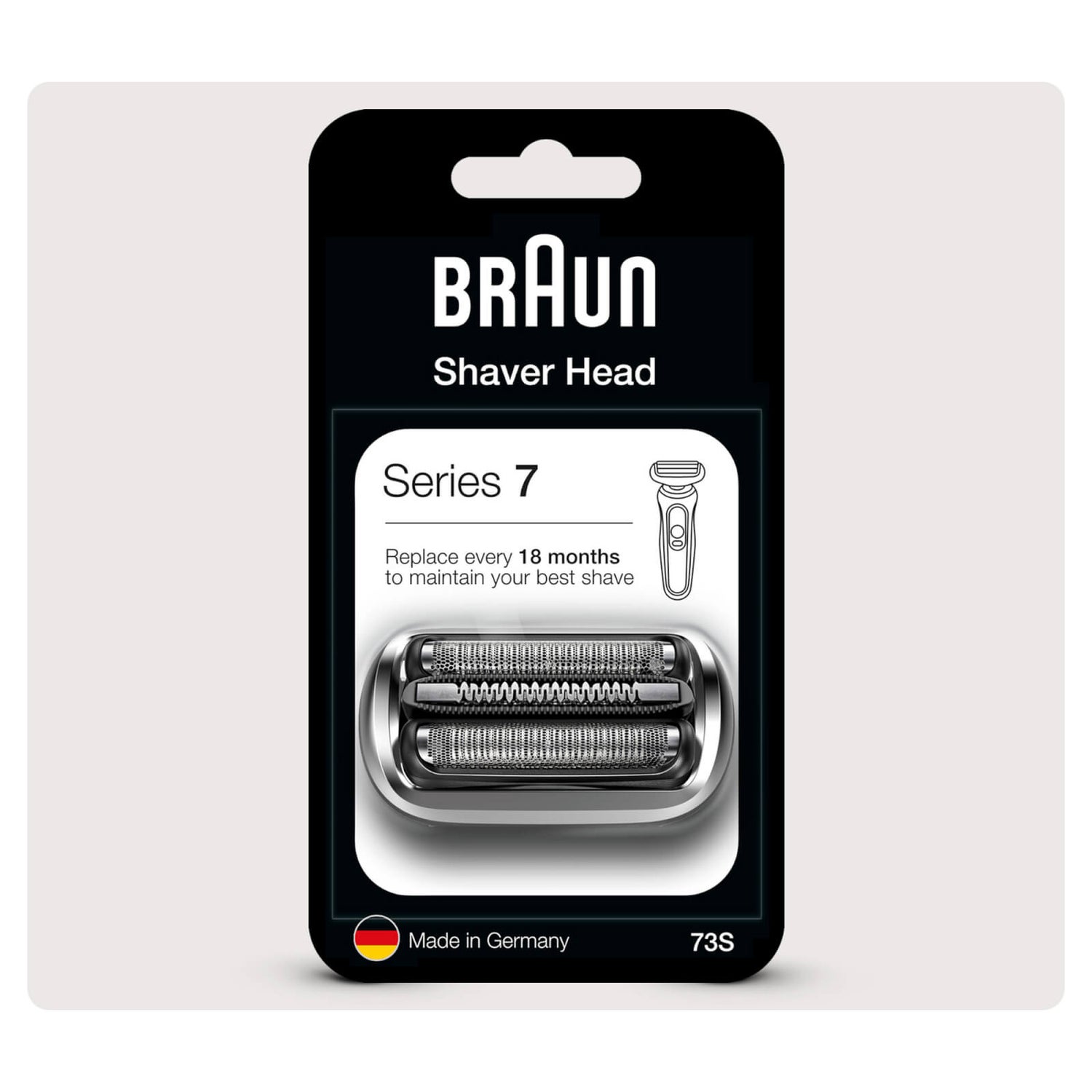 Braun Series 7 73S Elektrorasierer Ersatzscherteil (UVP : 54,99 €)